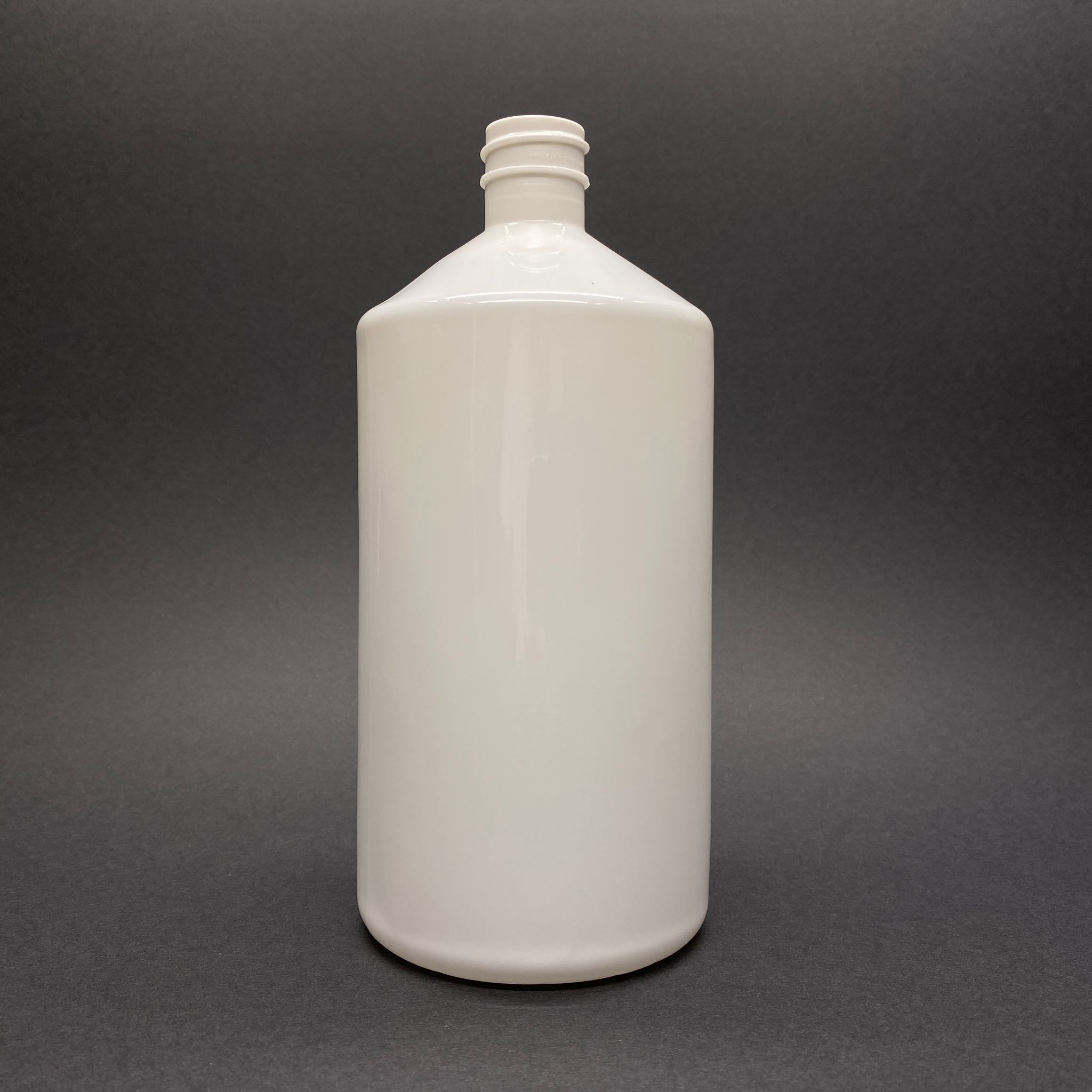 1000 Cc Beyaz Sert Plastik Şişe Kapaksız (28 Ağız) - 1 Litre Beyaz Pet Şişe - Kalın (45 Gr)