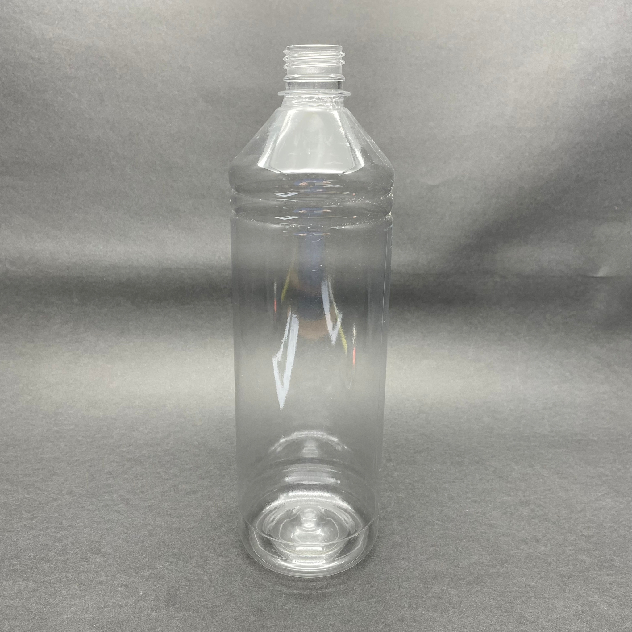 1000 Cc Düz Model Pet Şişe (28 Ağız) - 1 Litre Pet Şişe - Kapaksız