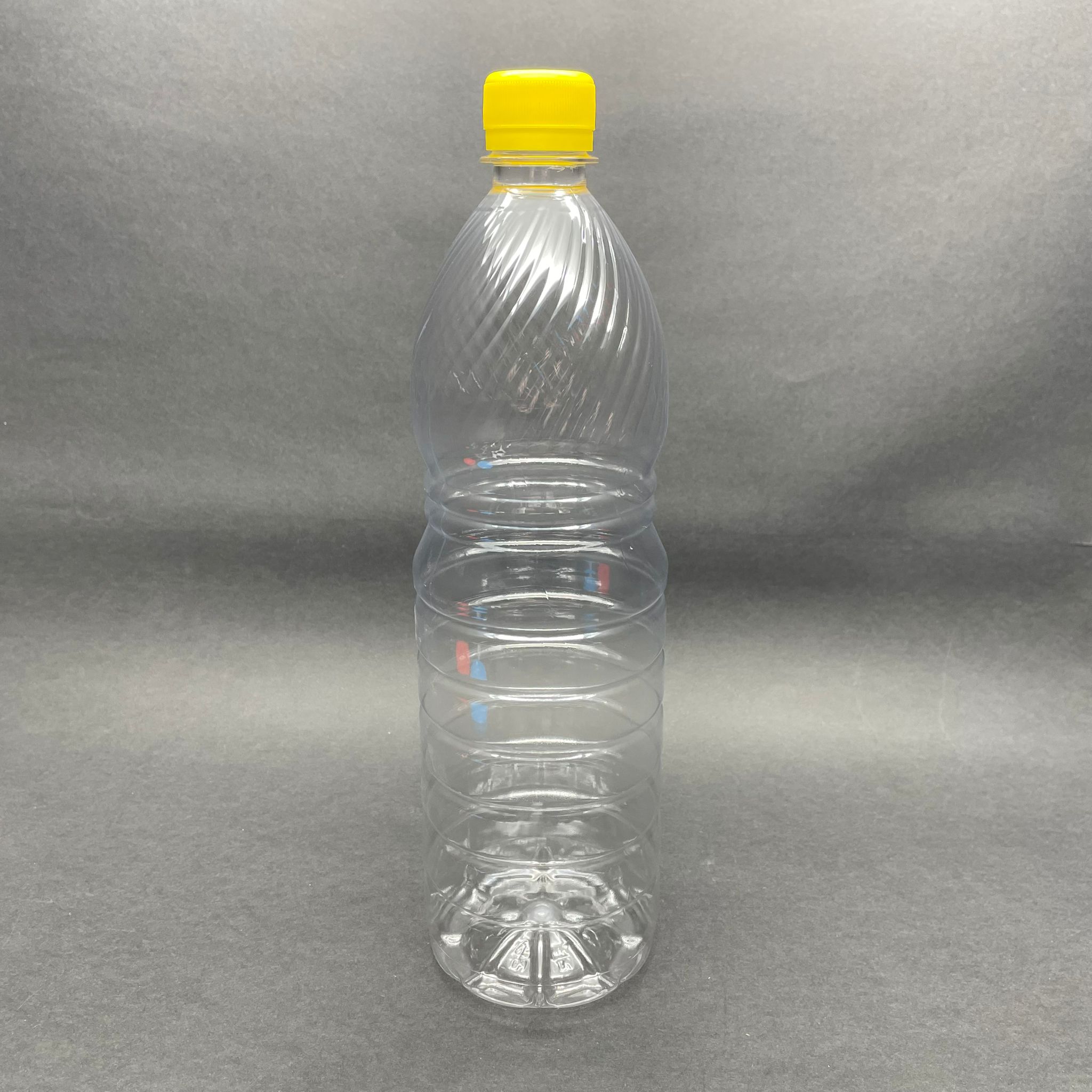 1000 Cc Pet Şişe - Sarı Kilitli Kapaklı - 1000 Ml Plastik Şişe - 1 Litre Kilit Kapaklı Ucuz Boş Pet Şişe