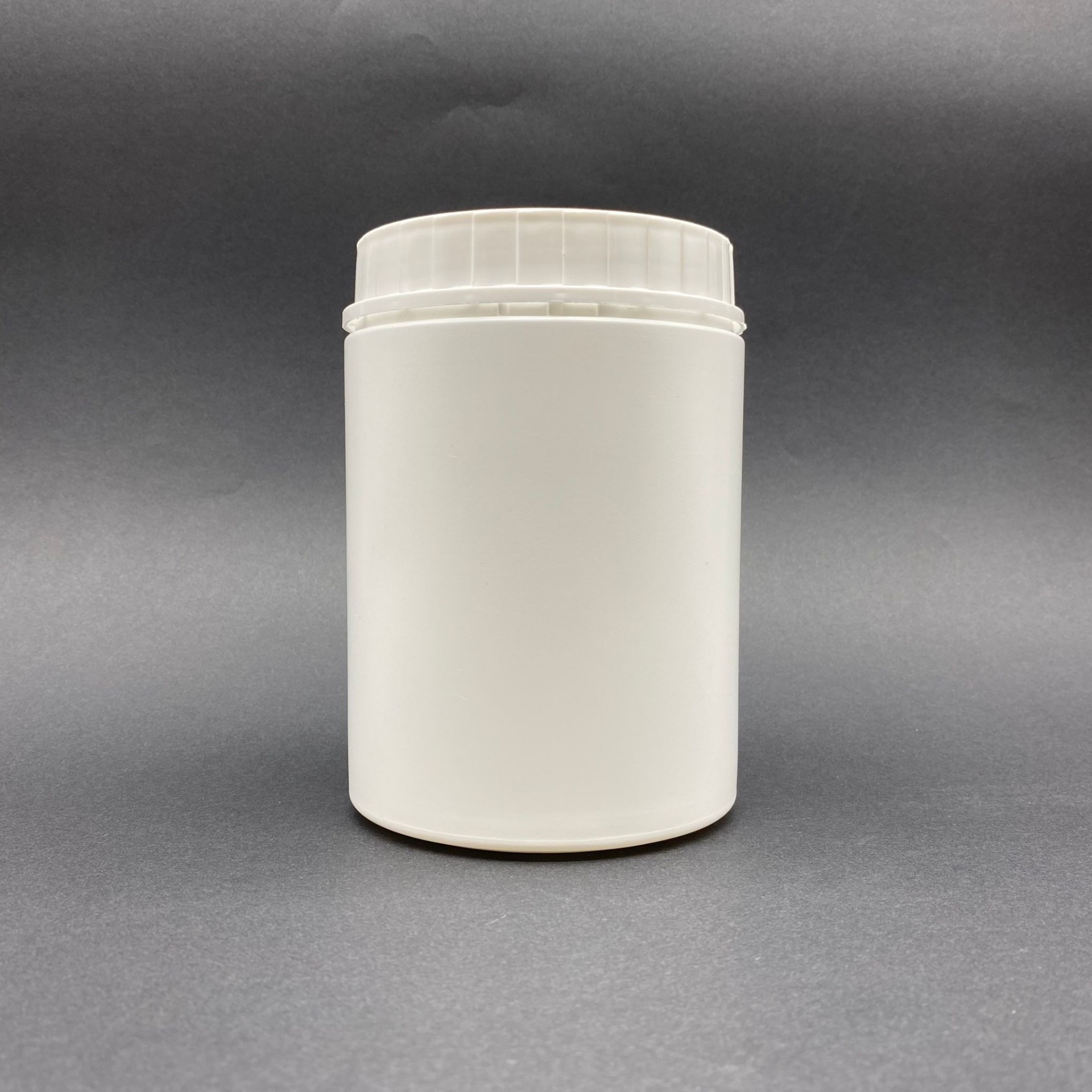 1000 Cc Pomat Kutusu Kilitli Kapaklı Beyaz - 1000 Ml Krem Kavanozu