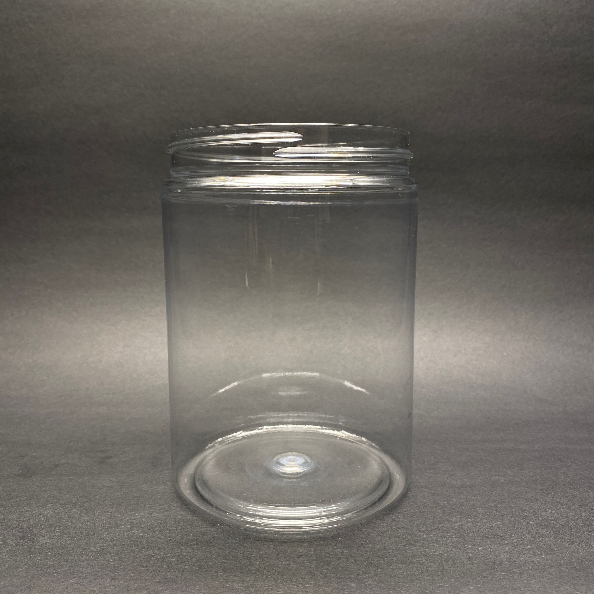 1000 Cc Silindir Sert Plastik Kavanoz - 100 Ağız - 1000 Ml Üst Kalite Pet Kavanoz