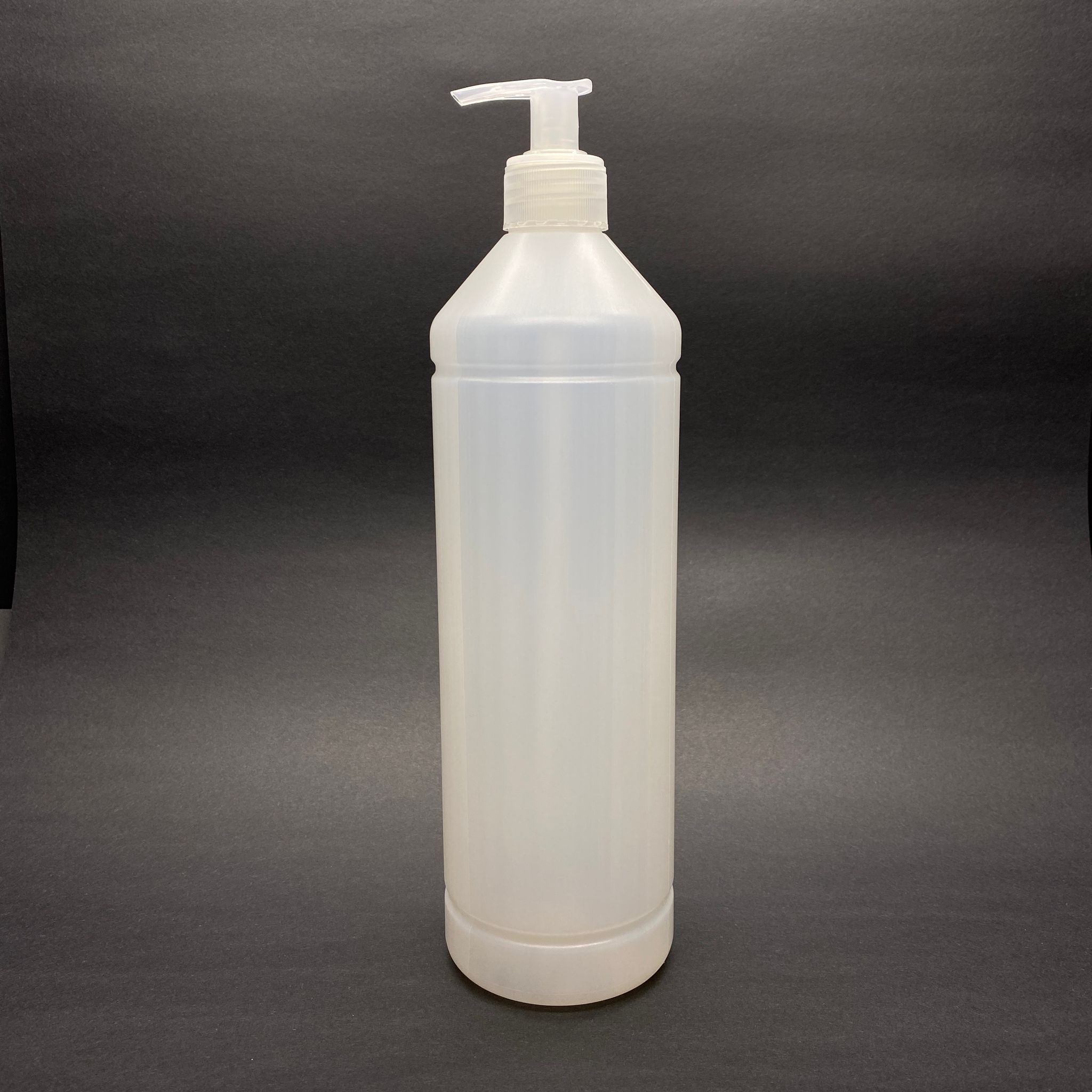 1000 Cc Uzun Tiner Şişesi - Şeffaf Sıvı Sabun Pompalı - 1000 Ml Kimyasala Dayanıklı Plastik Şişe - 1 Lt Polietilen Şişe