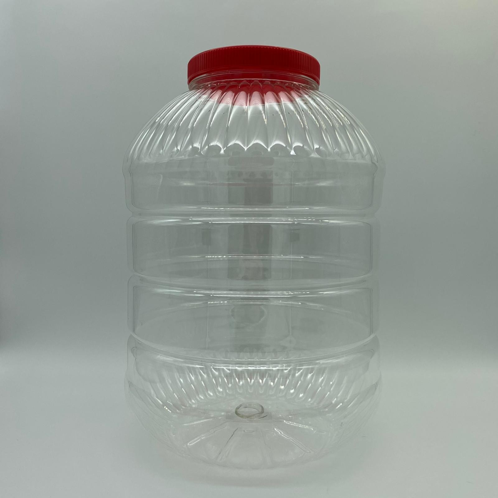 10000 Cc Pet Kavanoz - Kapaklı - Plastik Kavanoz - 10 Litre Pet Kavanoz - Turşu Ve Zeytin Kurumunda Kullanılabilir