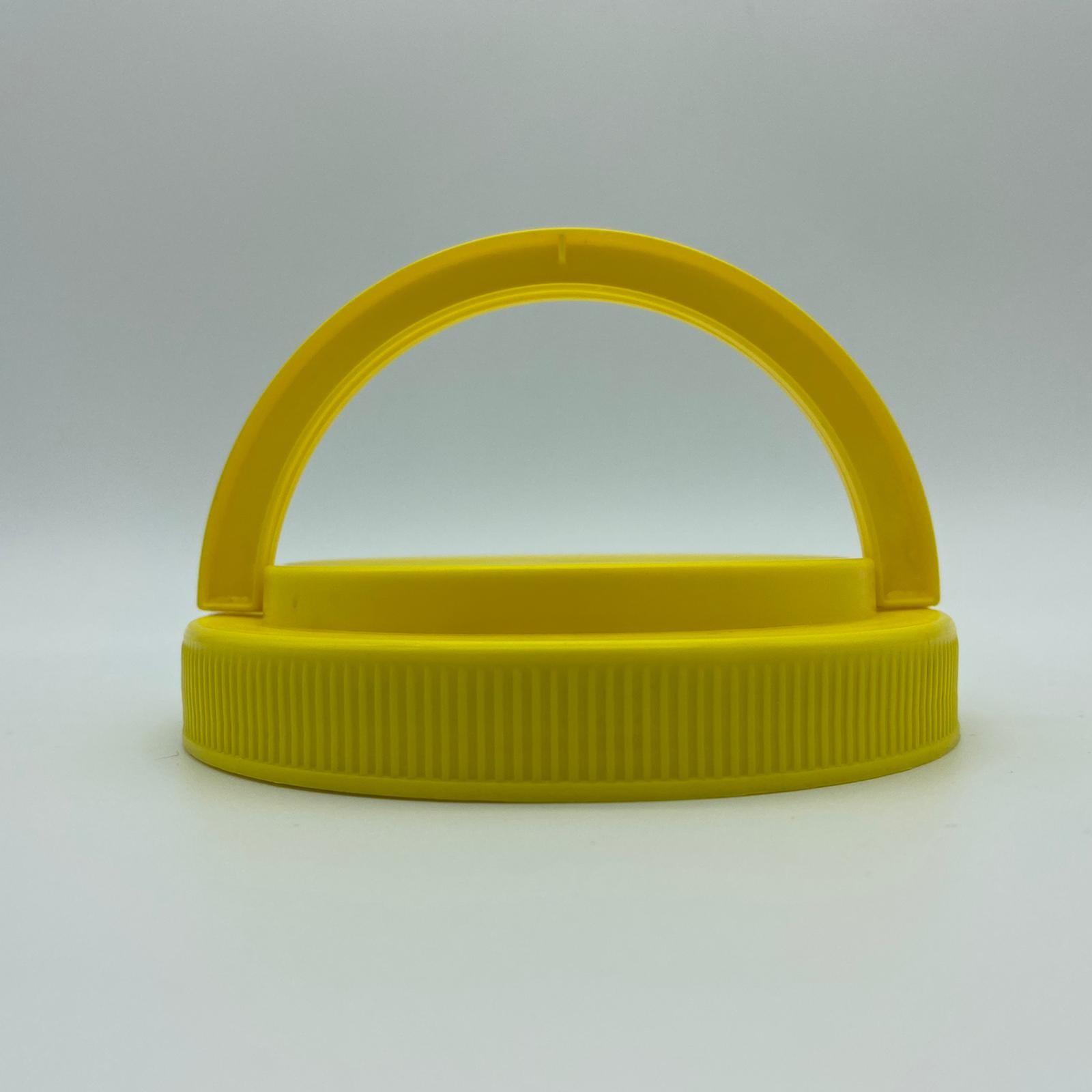 110 Mm Kulplu Cam Kavanoz Kapak (Vidalı - Alüminyum Contalı)