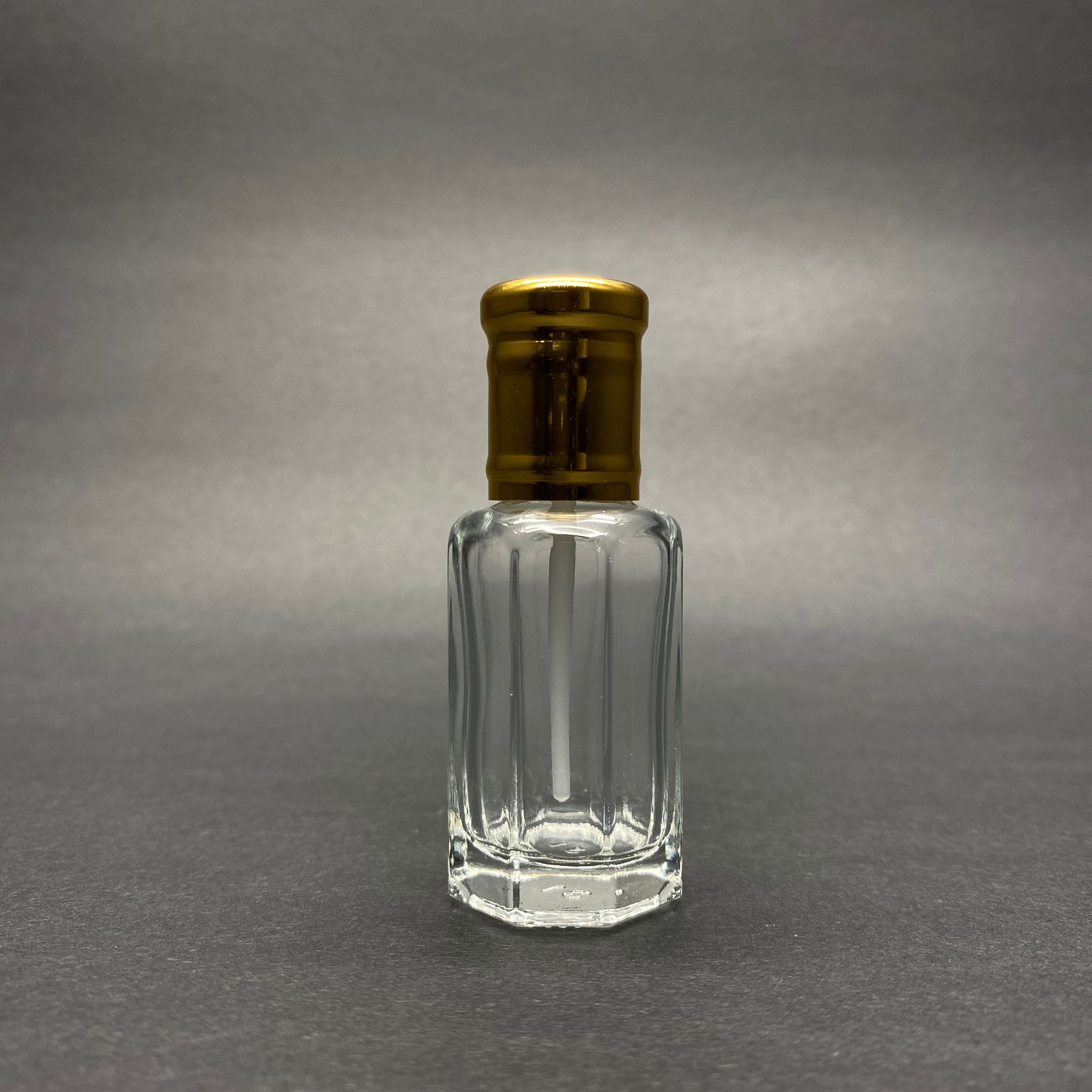 12 Cc Çubuklu Esans Şişesi -  Hacı Misi , Aromatik Yağ , Koku , Parfüm İçin Sürülebilir 12 Ml Cam Şişe - Gold Kapaklı