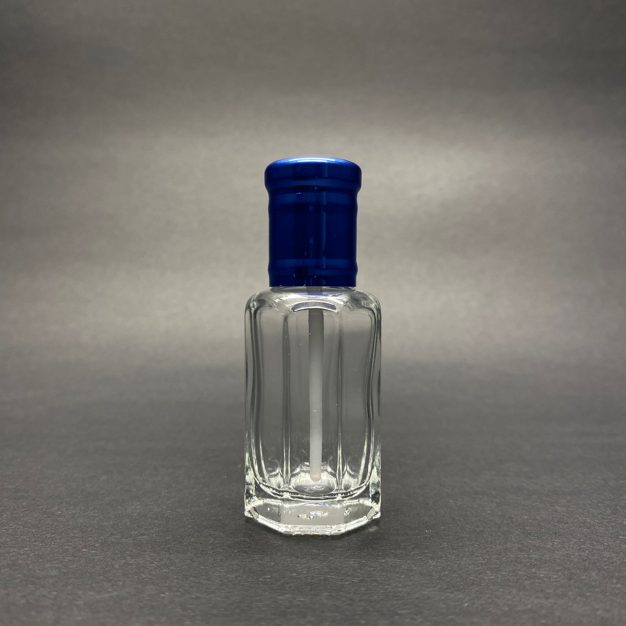 12 Cc Çubuklu Esans Şişesi -  Hacı Misi , Aromatik Yağ , Koku , Parfüm İçin Sürülebilir 12 Ml Cam Şişe - Mavi Kapaklı