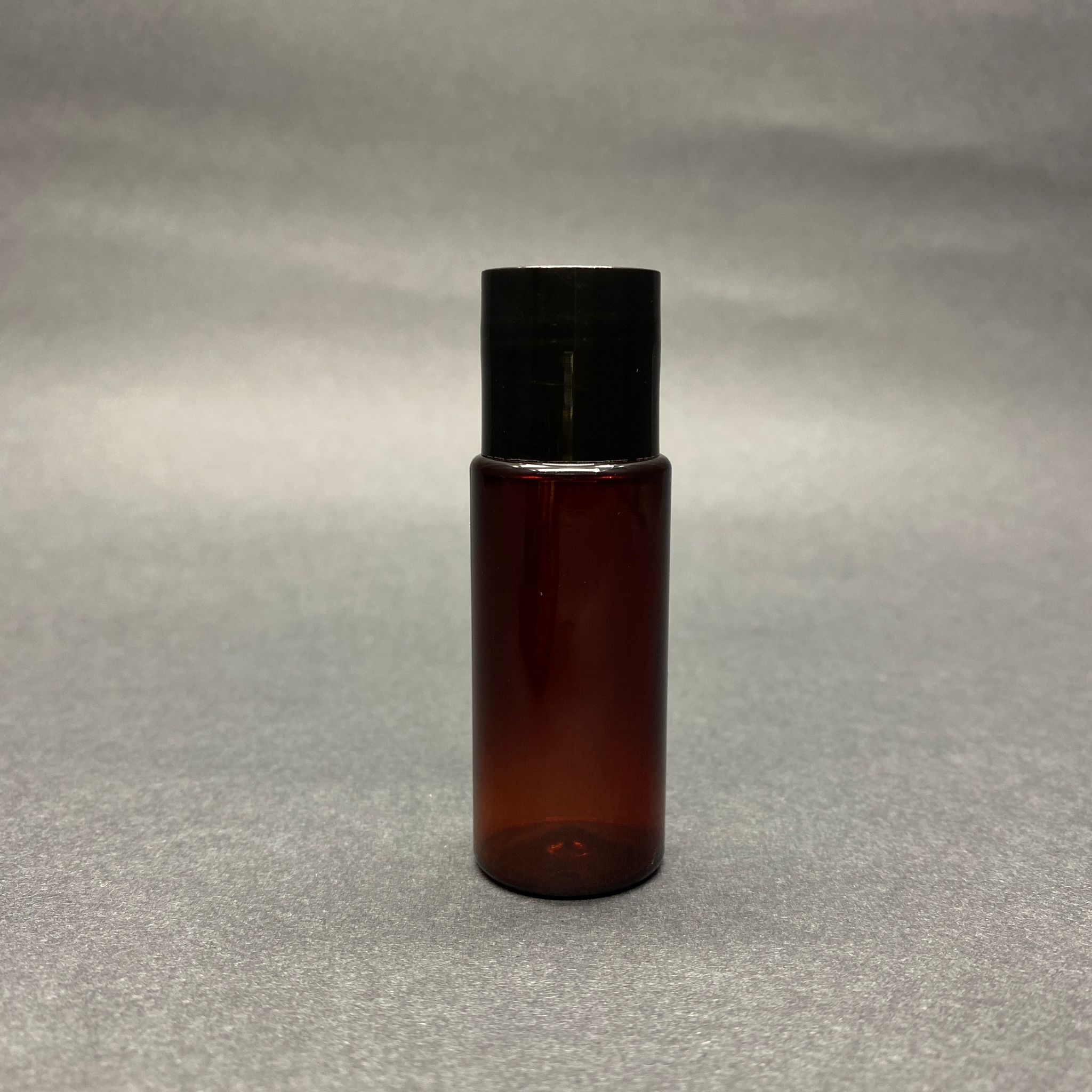 15 Cc Amber Pet Şişe - Siyah Sızdırmaz Kapaklı - 15 Ml Buklet Şişe