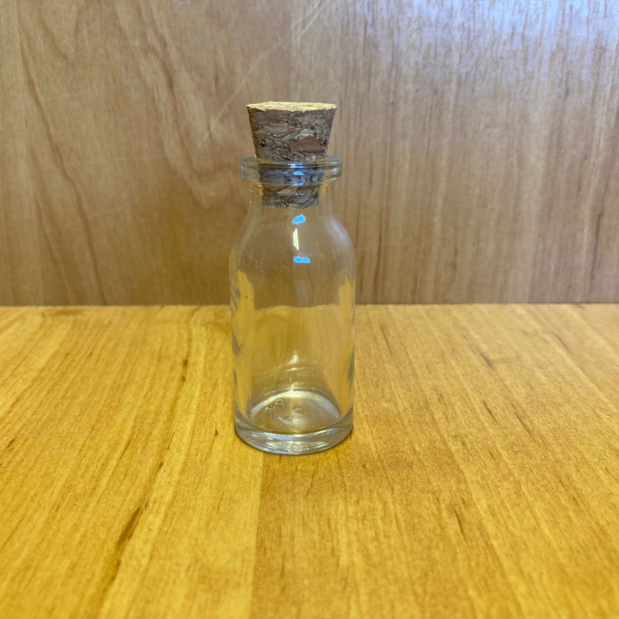 15 Cc Mantar Tıpalı Cam Şişe - Mantar Tıpalı Cam Şişe 15 Ml