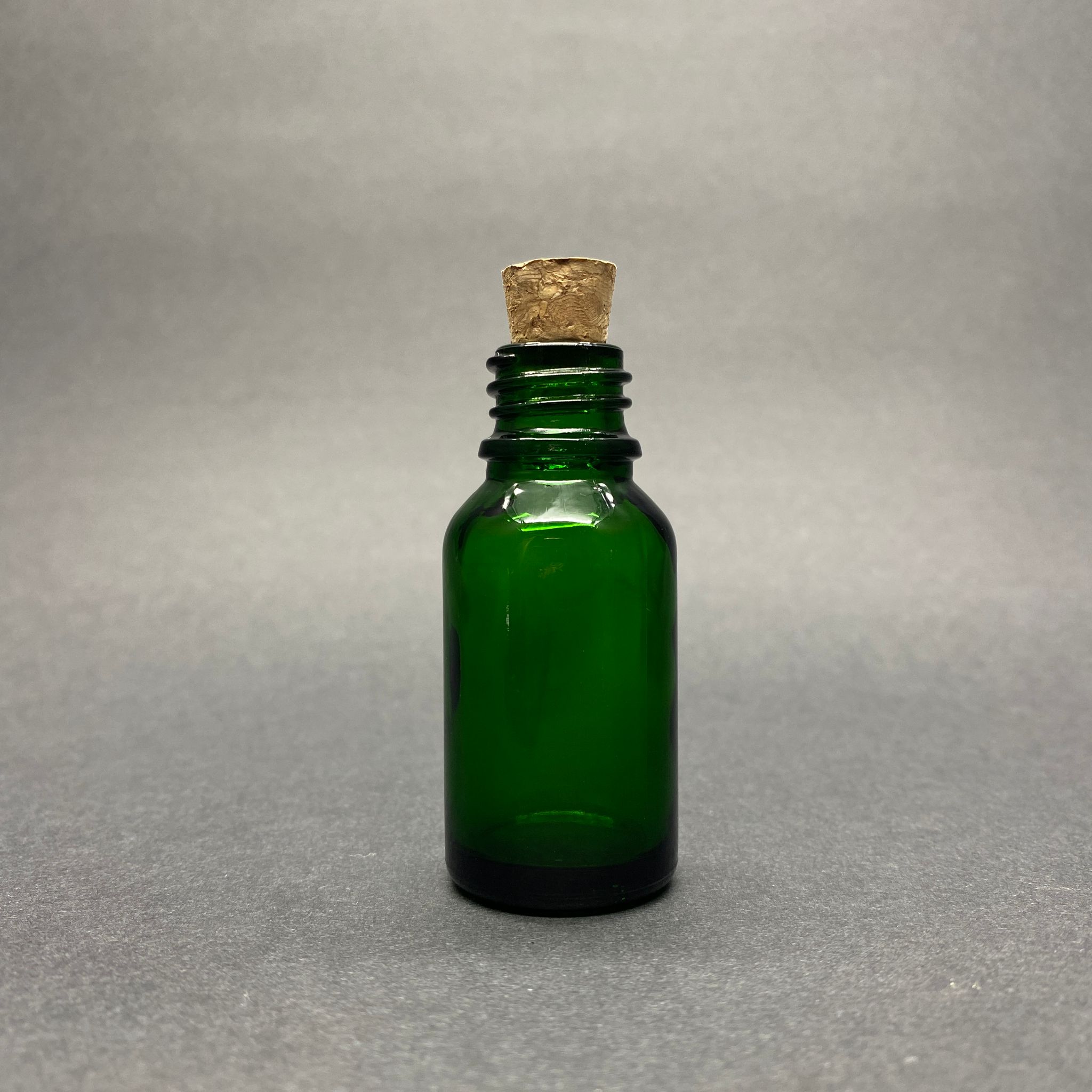 15 Cc Mantar Tıpalı Yeşil Cam Şişe - 15 Ml Cam Şişe Mantar Tıpalı