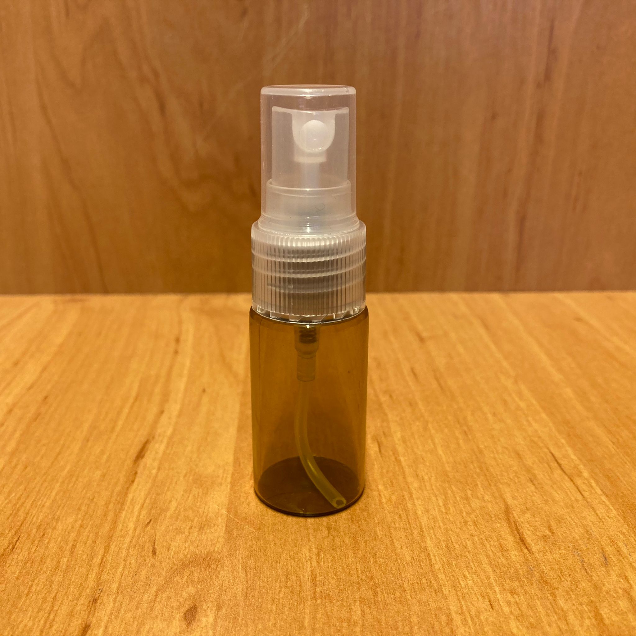 15 Cc Mini Spreyli Cam Şişe - Açık Yeşil Şişe - Şeffaf Sprey - 15 Ml Spreyli Şişe