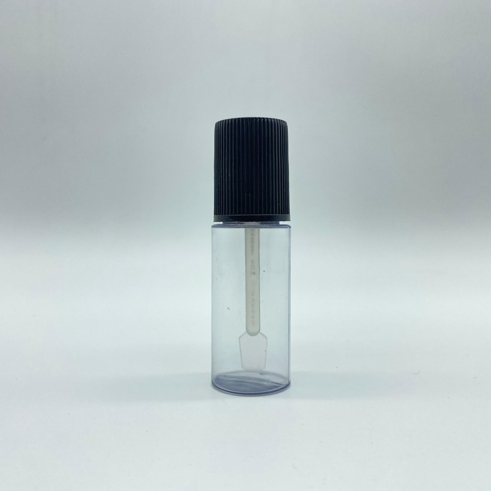15 Cc Plastik Kaşıklı Numune Şişesi Kapaklı Takım