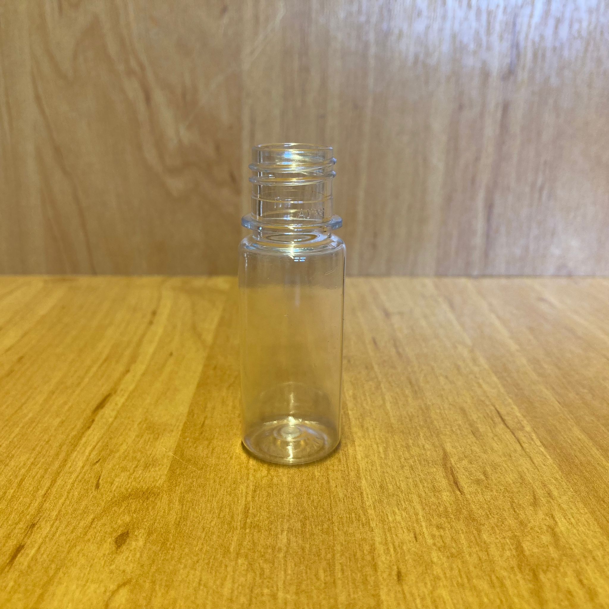 15 Cc Silindir Pet Şişe Kapaksız (18 Ağız) - 15 Ml Şeffaf Pet Şişe