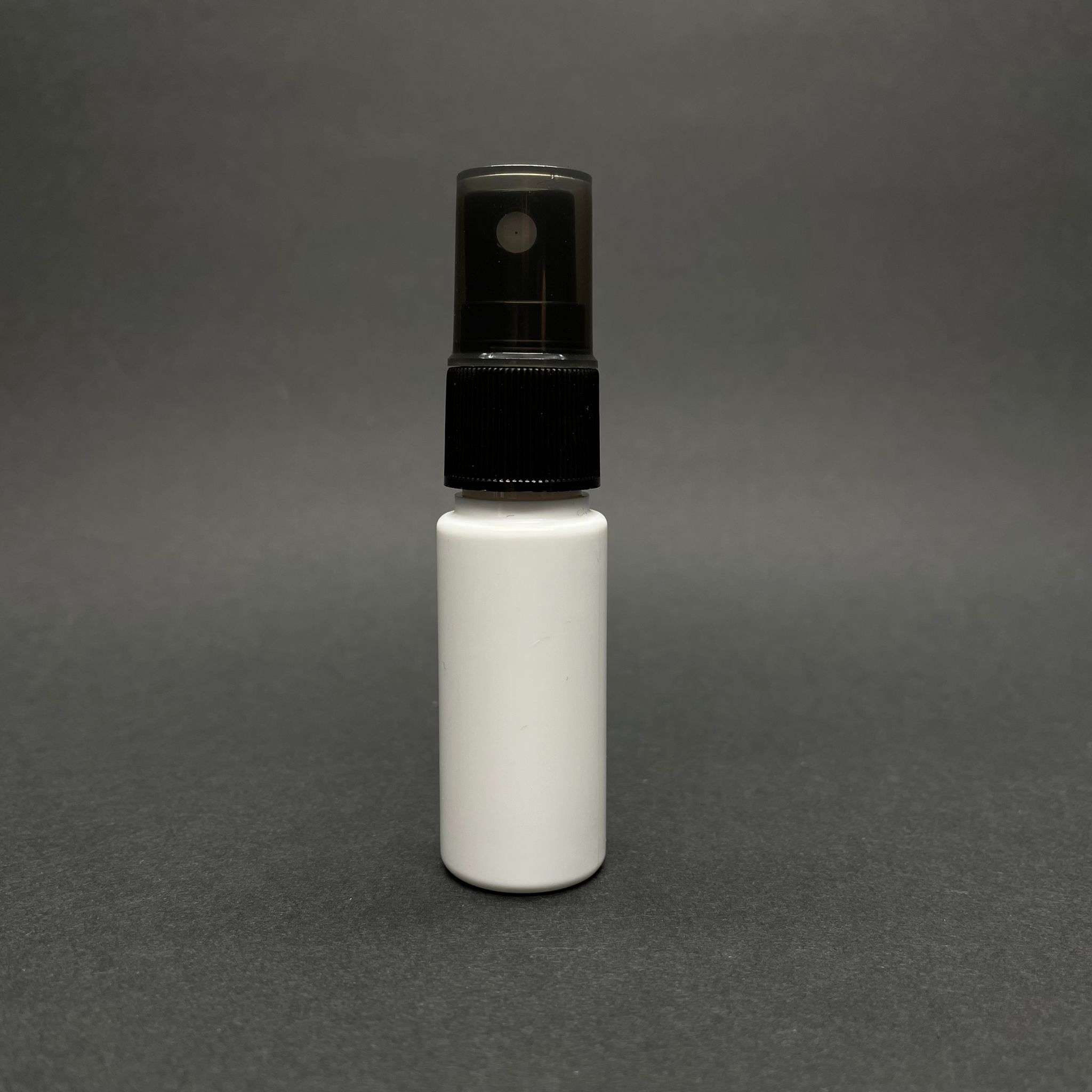 15 Cc Silindir Pet Şişe - Siyah Spreyli - 15 Ml Pet Şişe - Beyaz