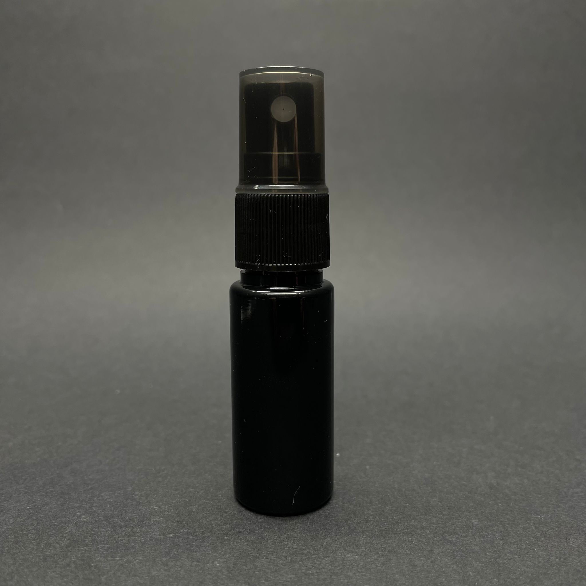 15 Cc Silindir Pet Şişe - Siyah Spreyli - 15 Ml Pet Şişe - Siyah