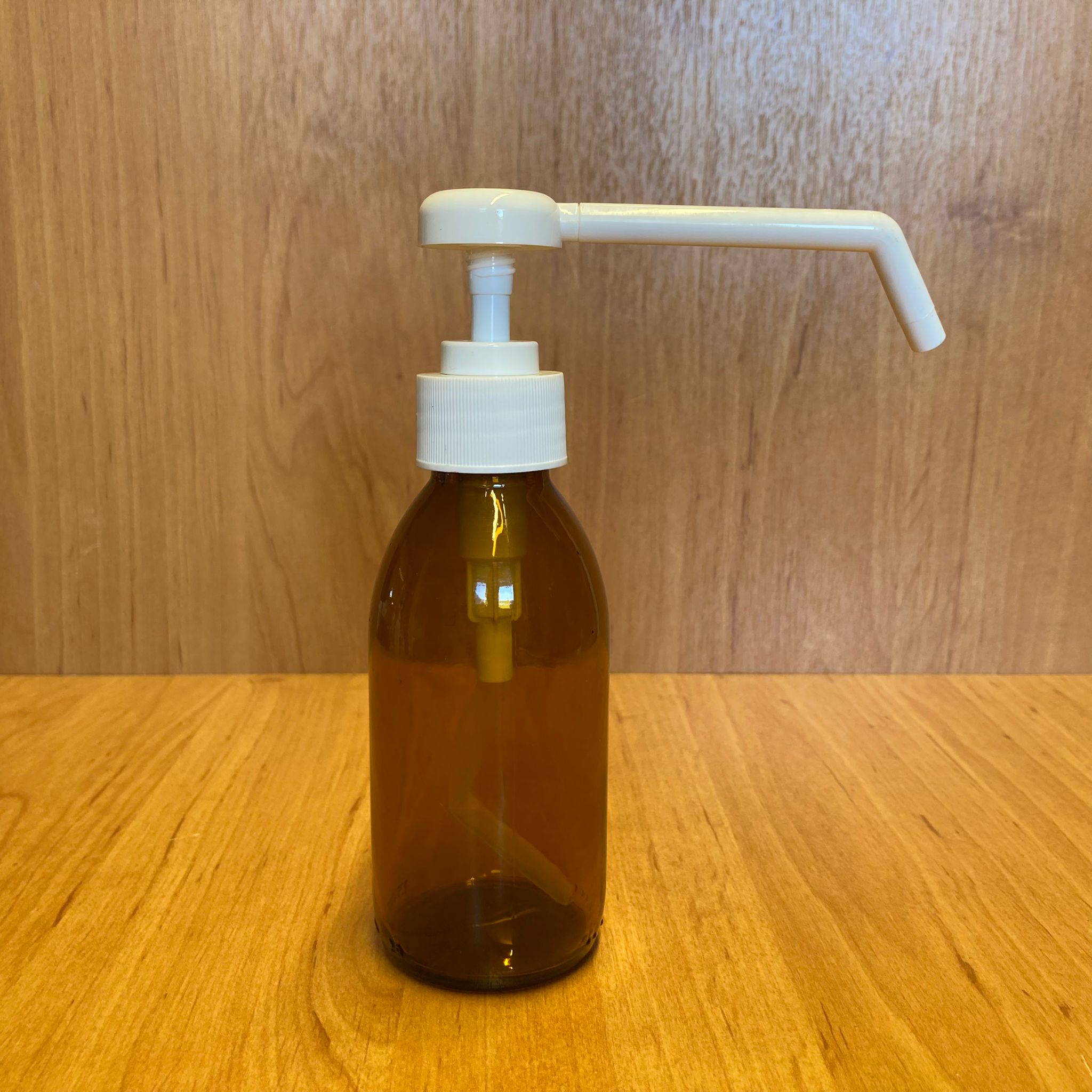150 Cc Amber Cam Şişe - Beyaz Dispansiyer Sprey Püskürtücülü - 150 Ml Kahverengi Spreyli Şişe