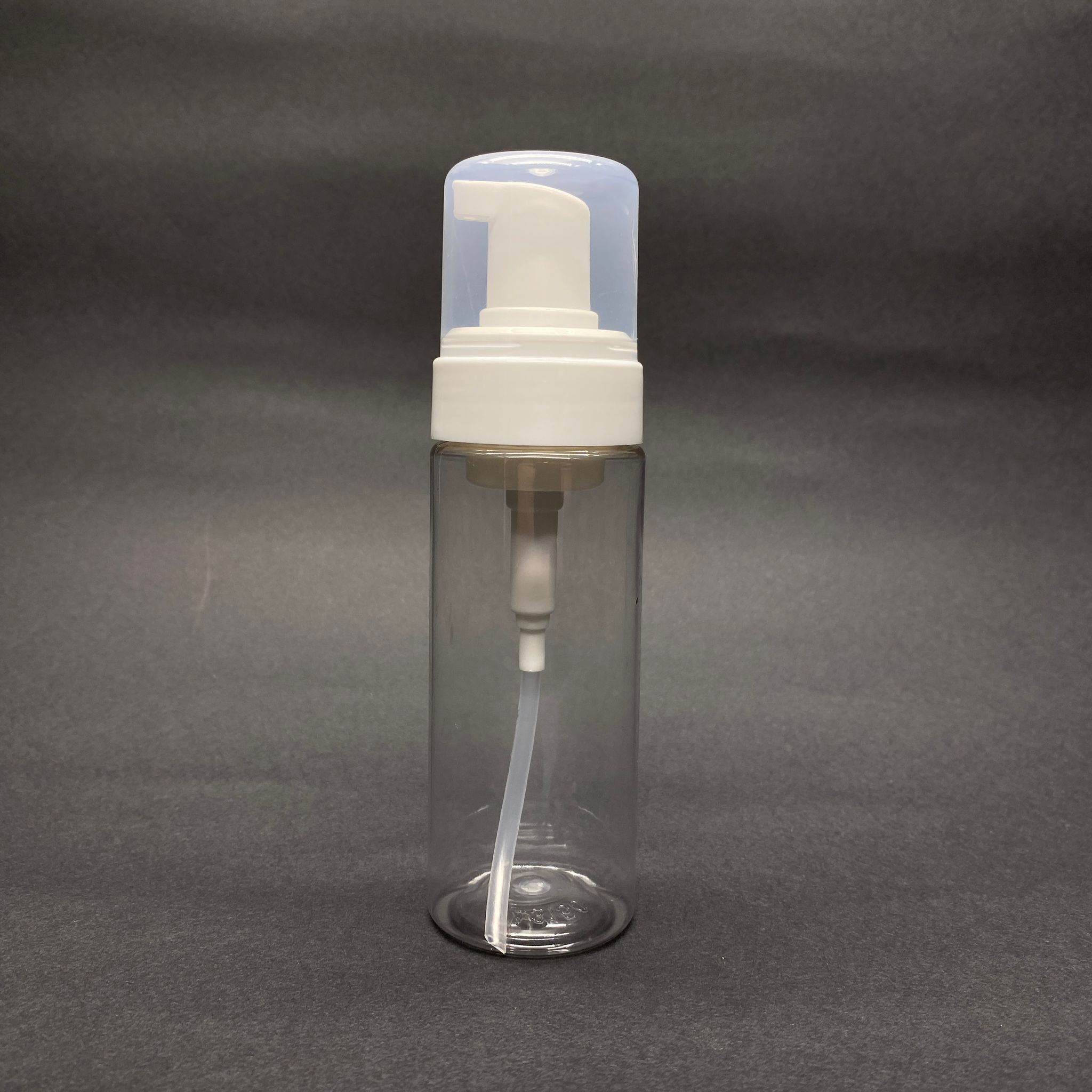 150 Cc Köpük Yapıcı Pompalı Şişe - Şeffaf - Beyaz Köpük Pompa Beyaz Şişe - 150 Ml Şişe Köpük Pompası