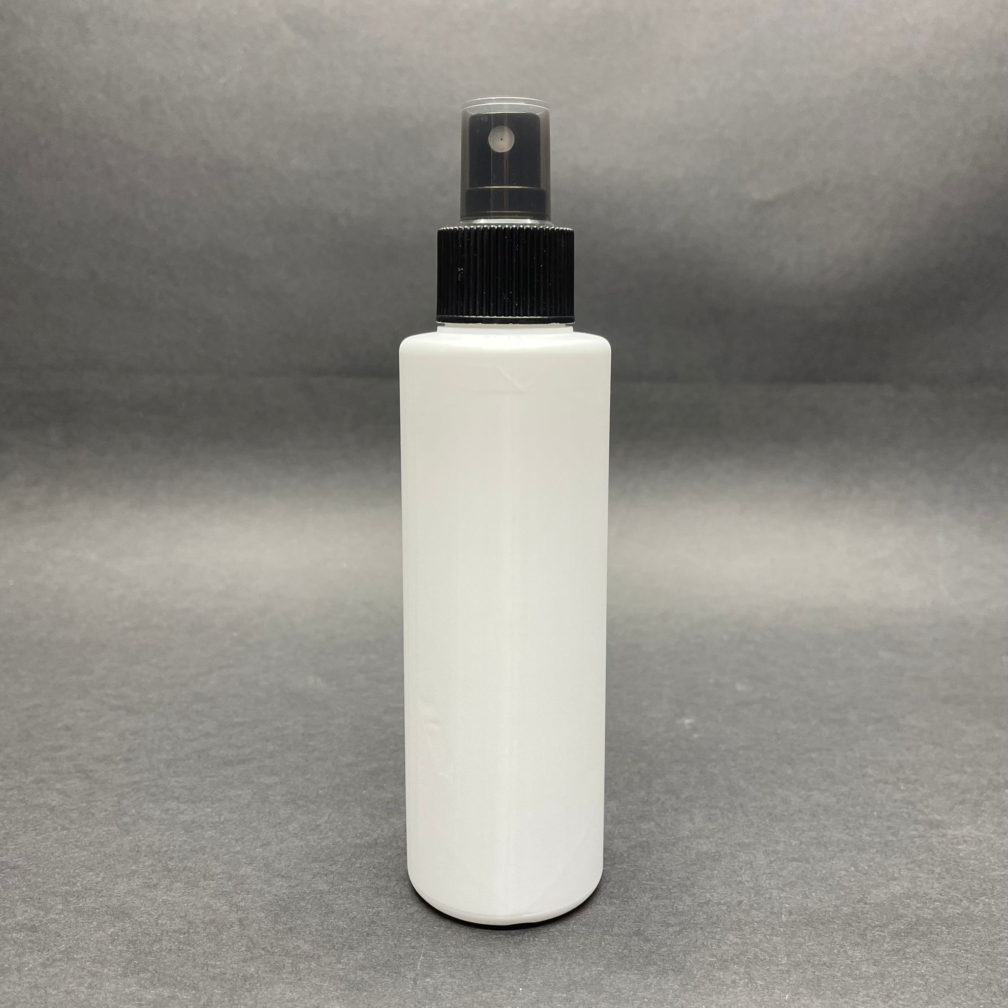 150 Cc Mat Beyaz Sert Polietilen Şişe - Siyah Spreyli - 150 Ml Beyaz Plastik Şişe