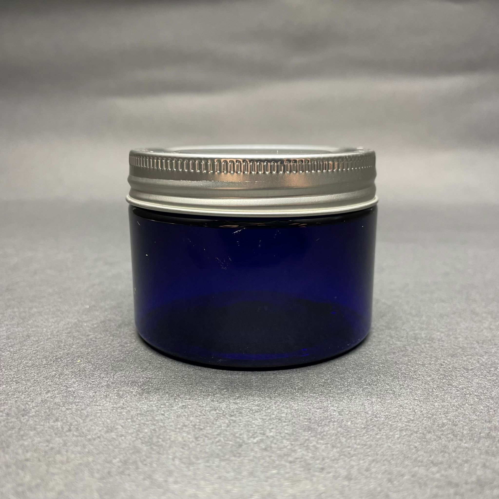 150 Cc Mavi Sert Plastik Kavanoz - Gümüş Metal Kapaklı - 150 Ml Metal Kapaklı Plastik Kavanoz - Kozmetik Kavanoz, Gıda Kavanozu Ve Krem Kavanozu Olarak Kullanabilirsiniz