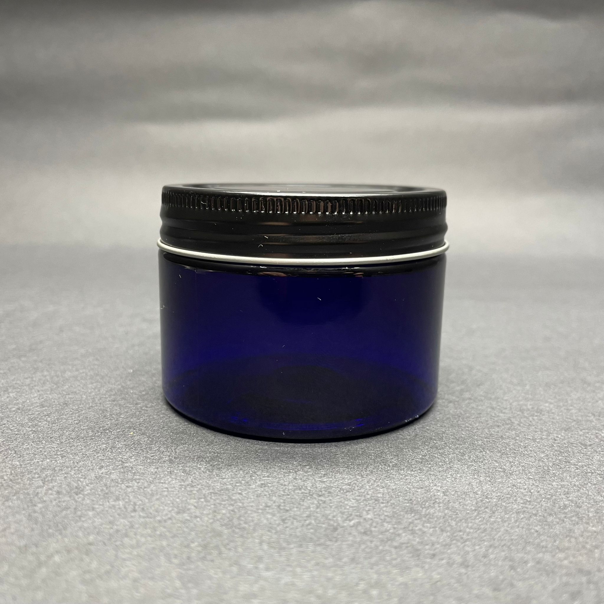150 Cc Mavi Sert Plastik Kavanoz - Siyah Metal Kapaklı - 150 Ml Metal Kapaklı Plastik Kavanoz - Kozmetik Kavanoz, Gıda Kavanozu Ve Krem Kavanozu Olarak Kullanabilirsiniz