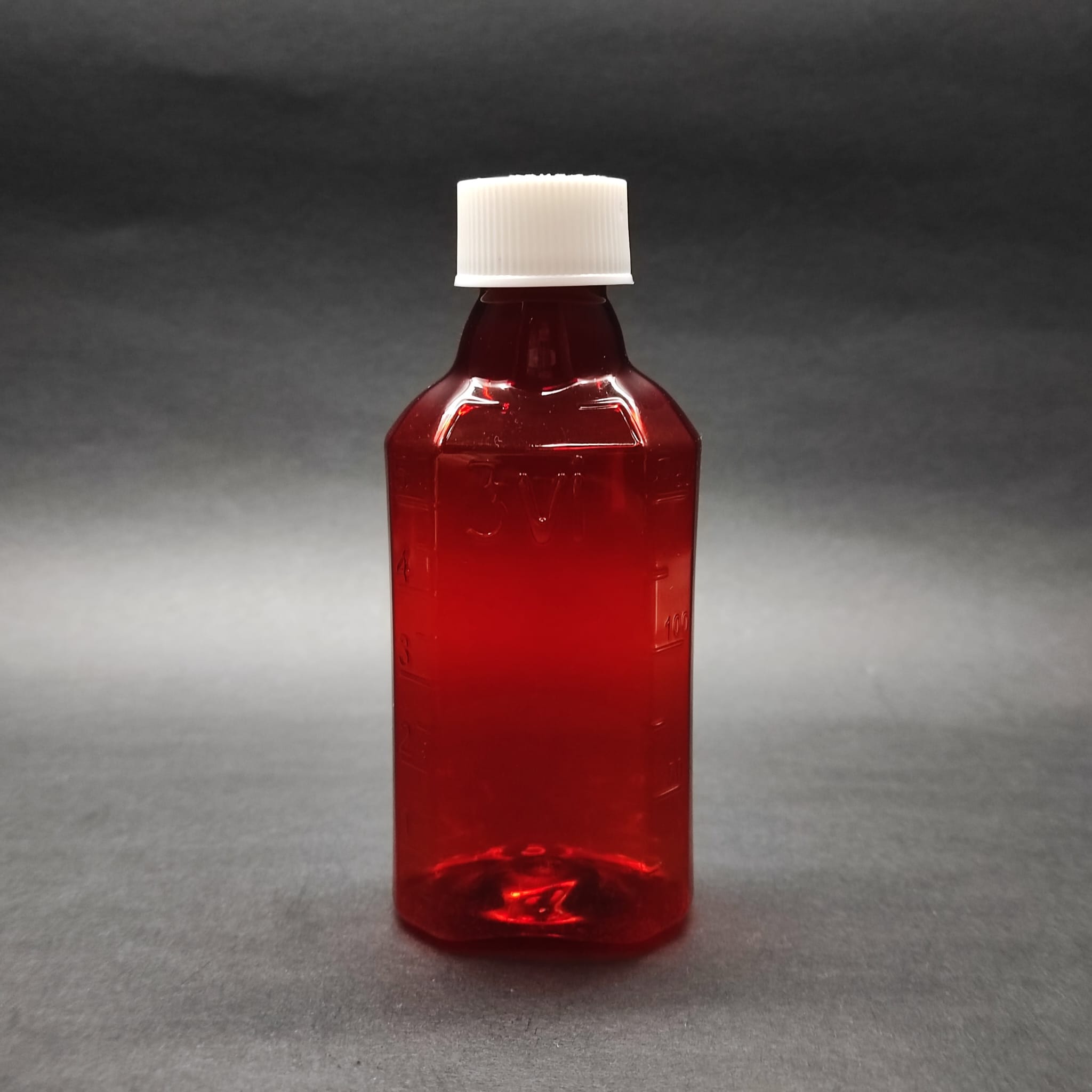 150 Cc Ölçekli Pet Şişe - Beyaz Çocuk Kilitli Kapaklı - 150 Ml Ve Oz Ölçülü Kırmızı Pet Şişe