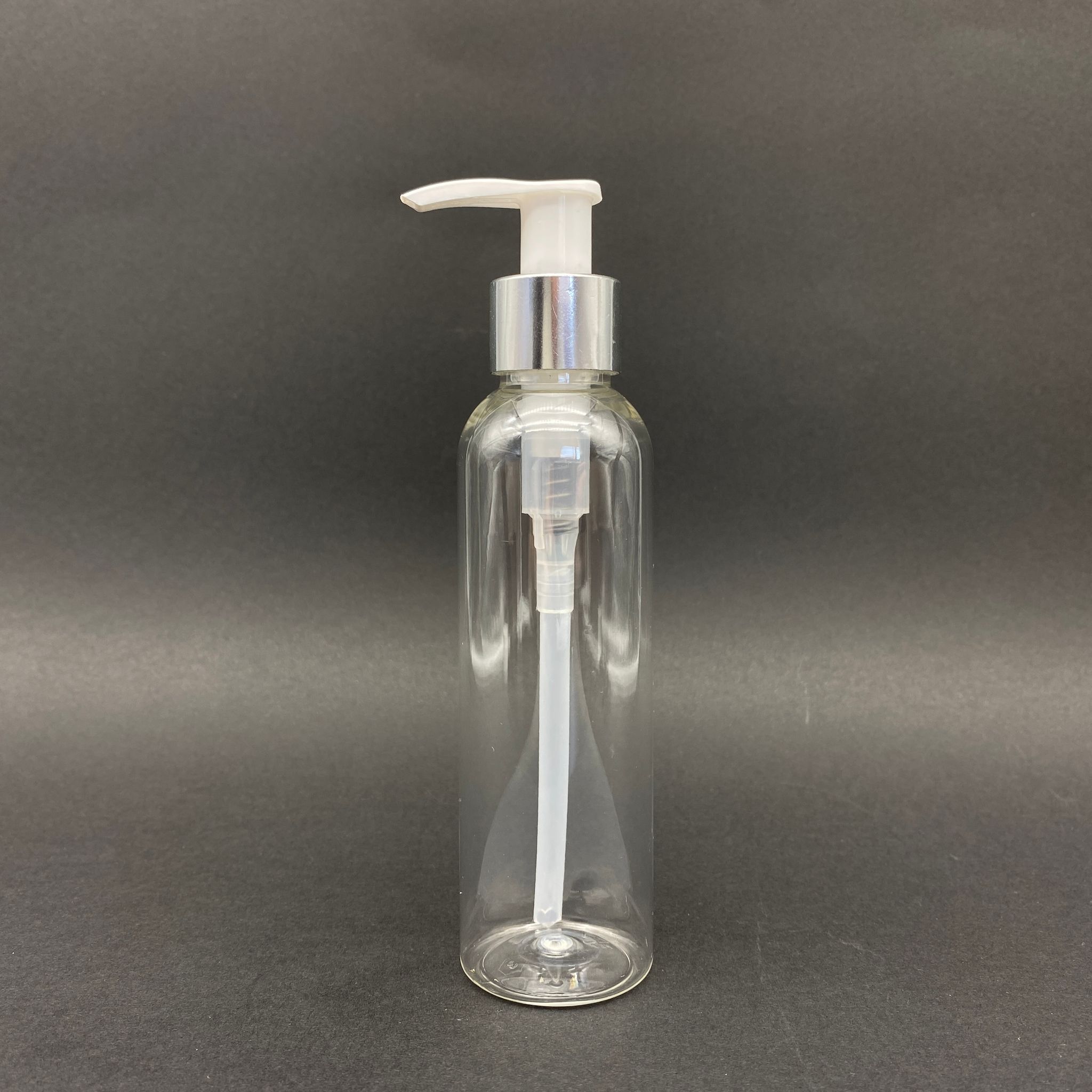 150 Cc Pet Şişe - Gümüş Pompalı - 150 Ml Pompalı Plastik Şişe
