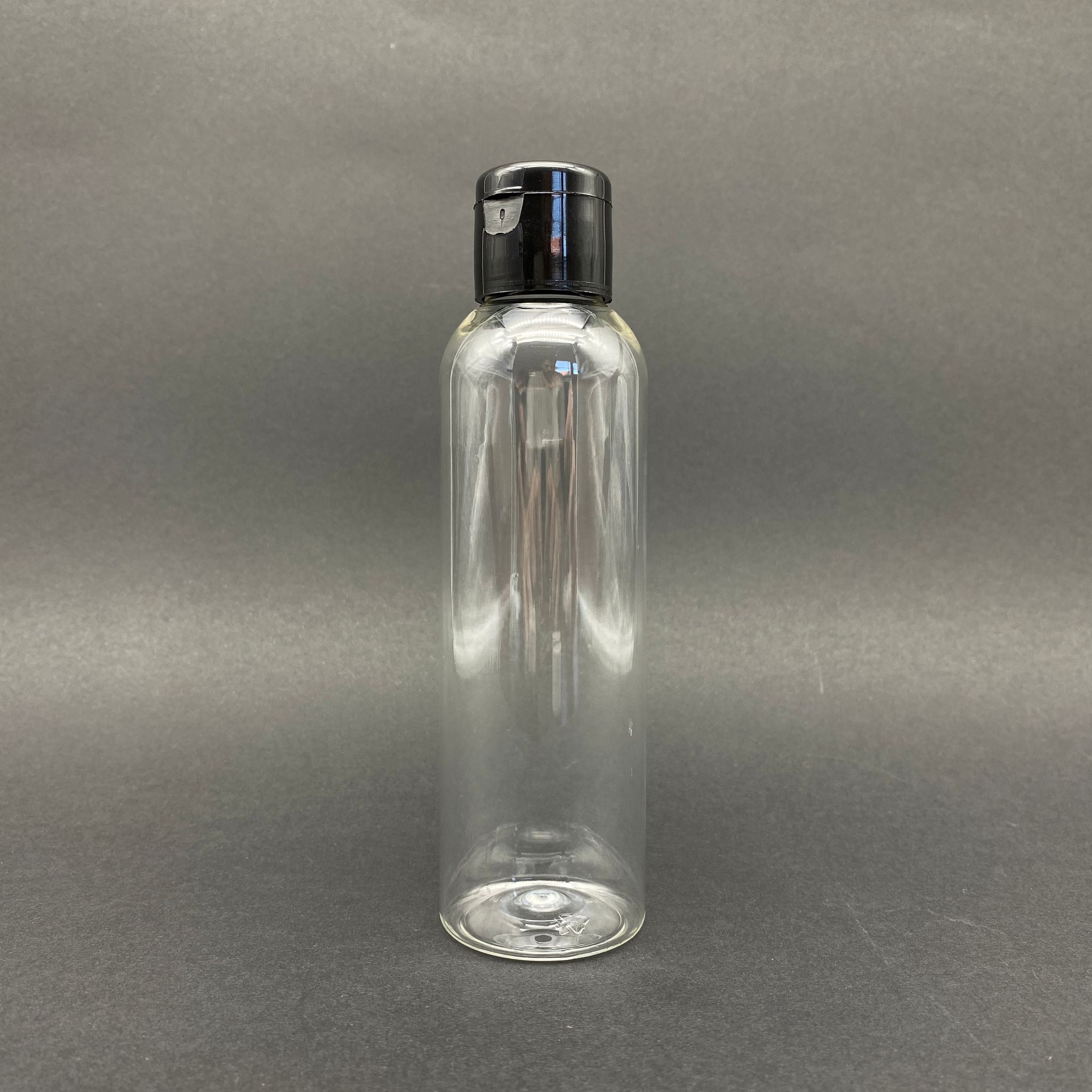 150 Cc Pet Şişe - Siyah Fliptop Akıtıcı Kapaklı - 150 Ml Akıtıcılı Plastik Şişe