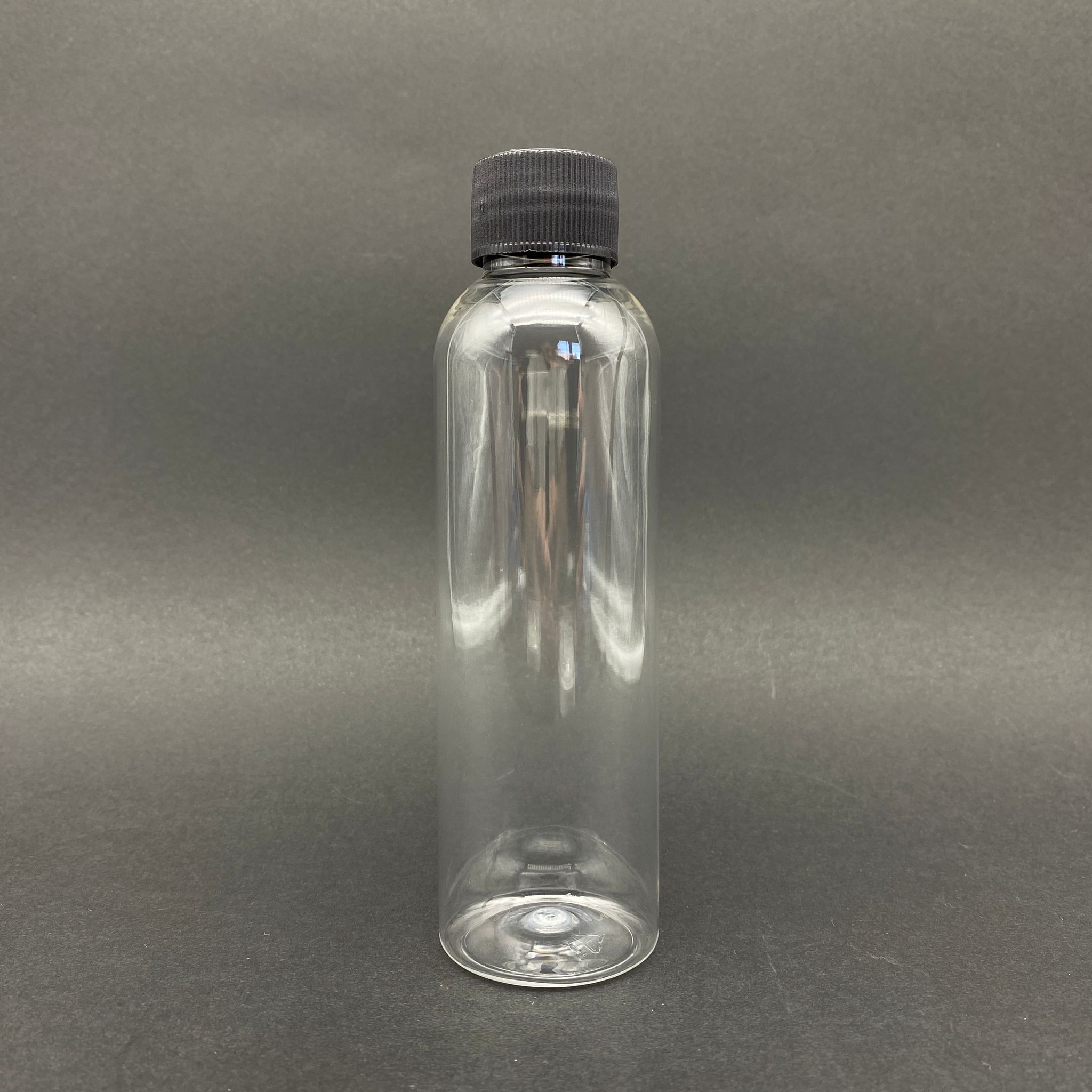 150 Cc Pet Şişe - Siyah Kapaklı - 150 Ml Kapaklı Plastik Şişe