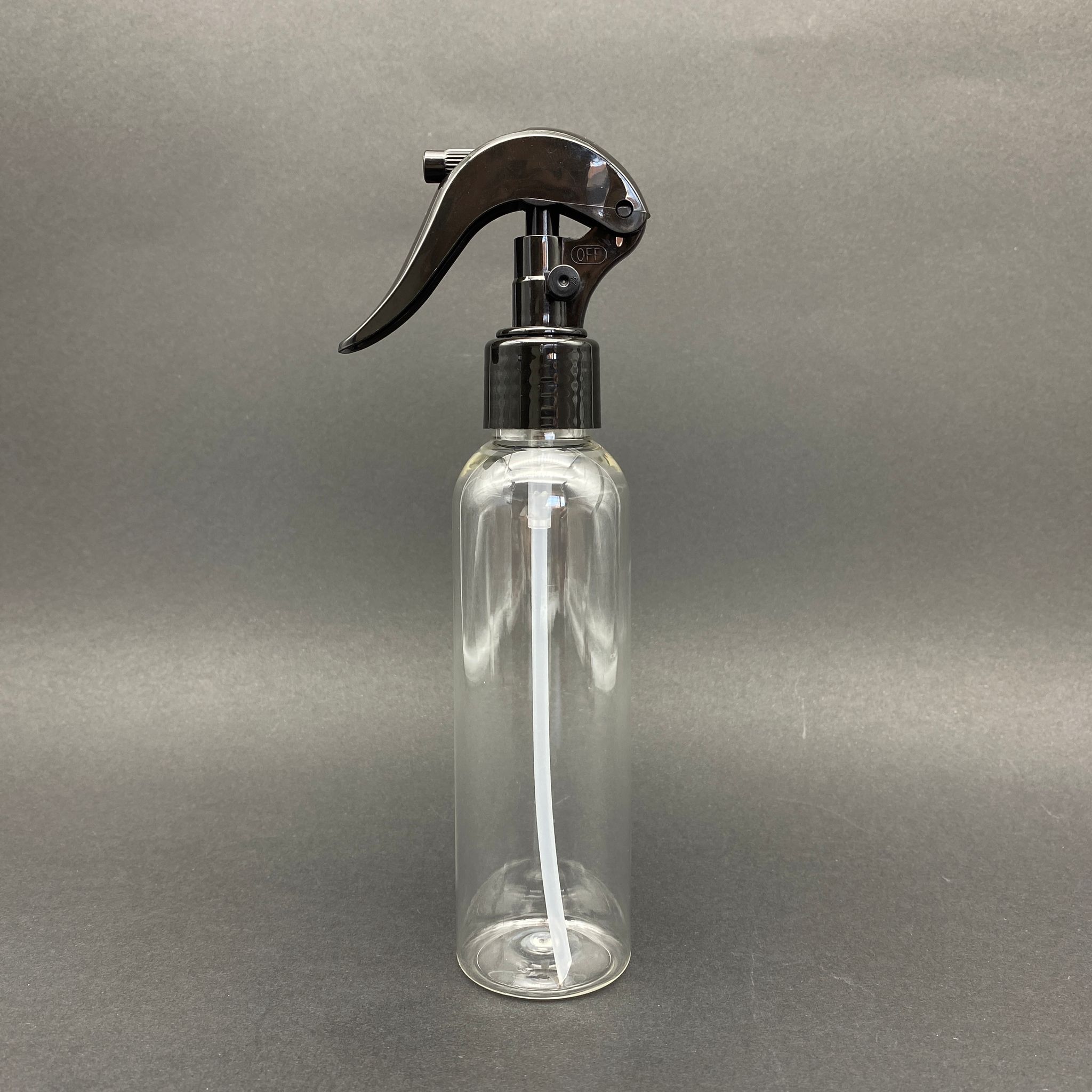 150 Cc Pet Şişe - Siyah Triger Spreyli - 150 Ml Spreyli Plastik Şişe
