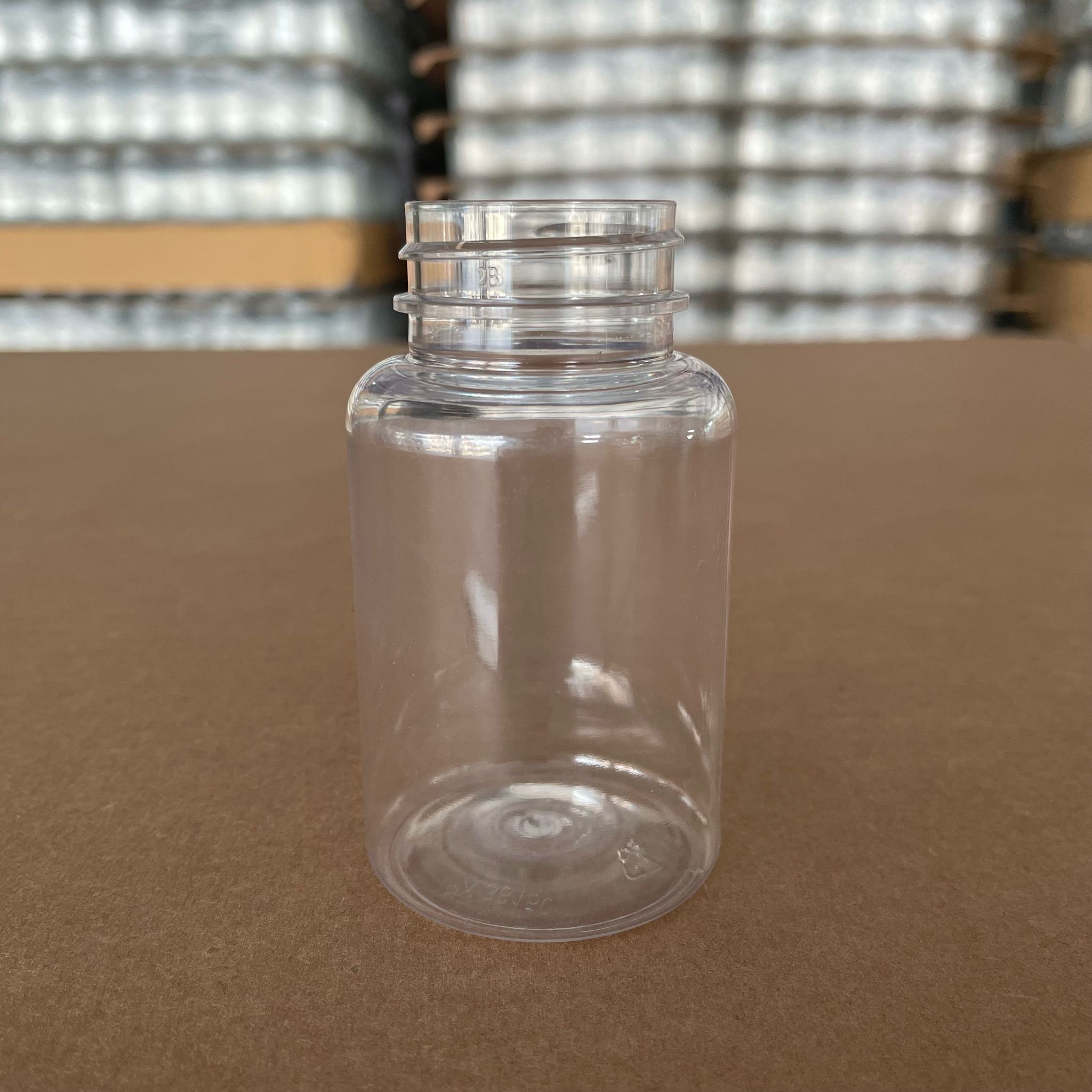 150 Cc Şeffaf Pet Tablet Şişesi - 38 Ağız Kapaksız - 150 Ml Kapsül Kutusu - İlaç Şişesi - Medikal Hap Şişesi - Farmasötik Kavanoz