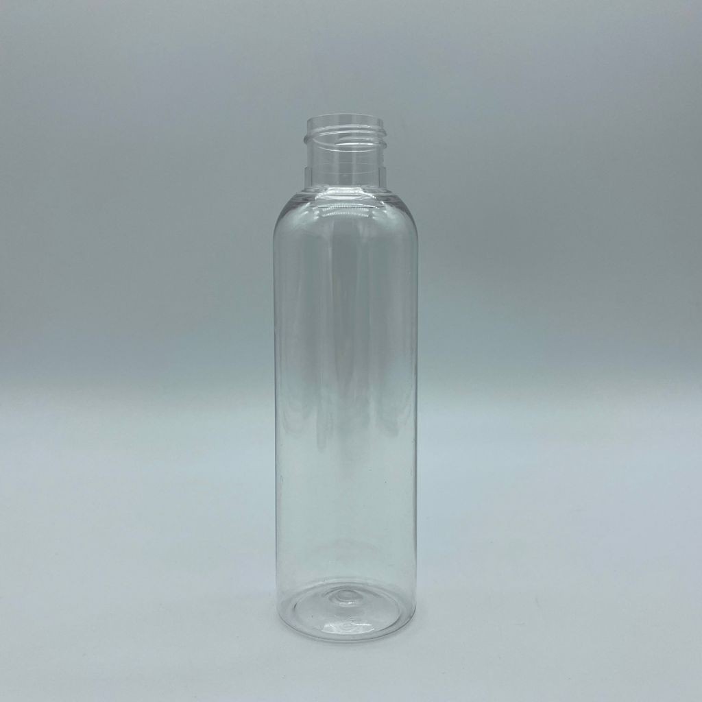 150 Cc Şeffaf Silindir Oval Boyunlu Pet Şişe Kapaksız (24 Ağız) - 150 Ml Pet Şişe