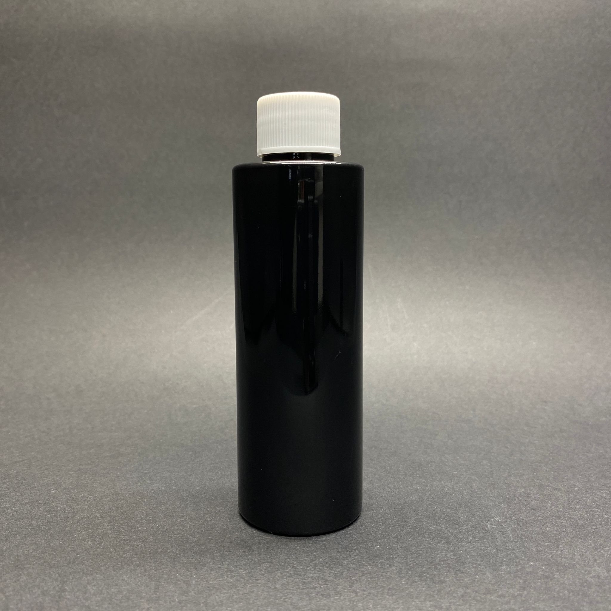 150 Cc Siyah Pet Şişe - Beyaz Kapaklı - 150 Ml Kapaklı Plastik Şişe