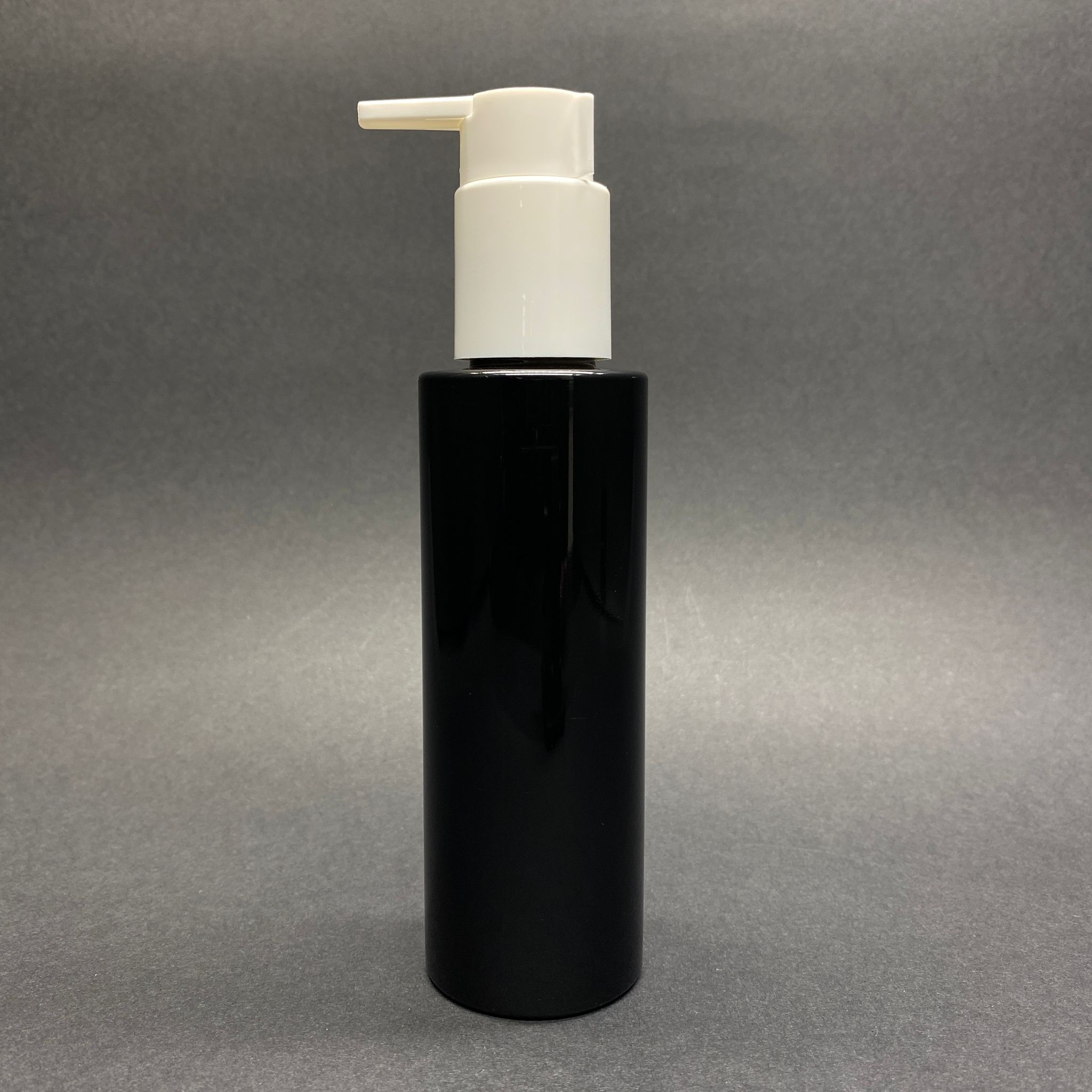 150 Cc Siyah Pet Şişe - Beyaz Xavıer Pompalı - Serum, Losyon, Krem Pompalı - 150 Ml Pompalı Plastik Şişe