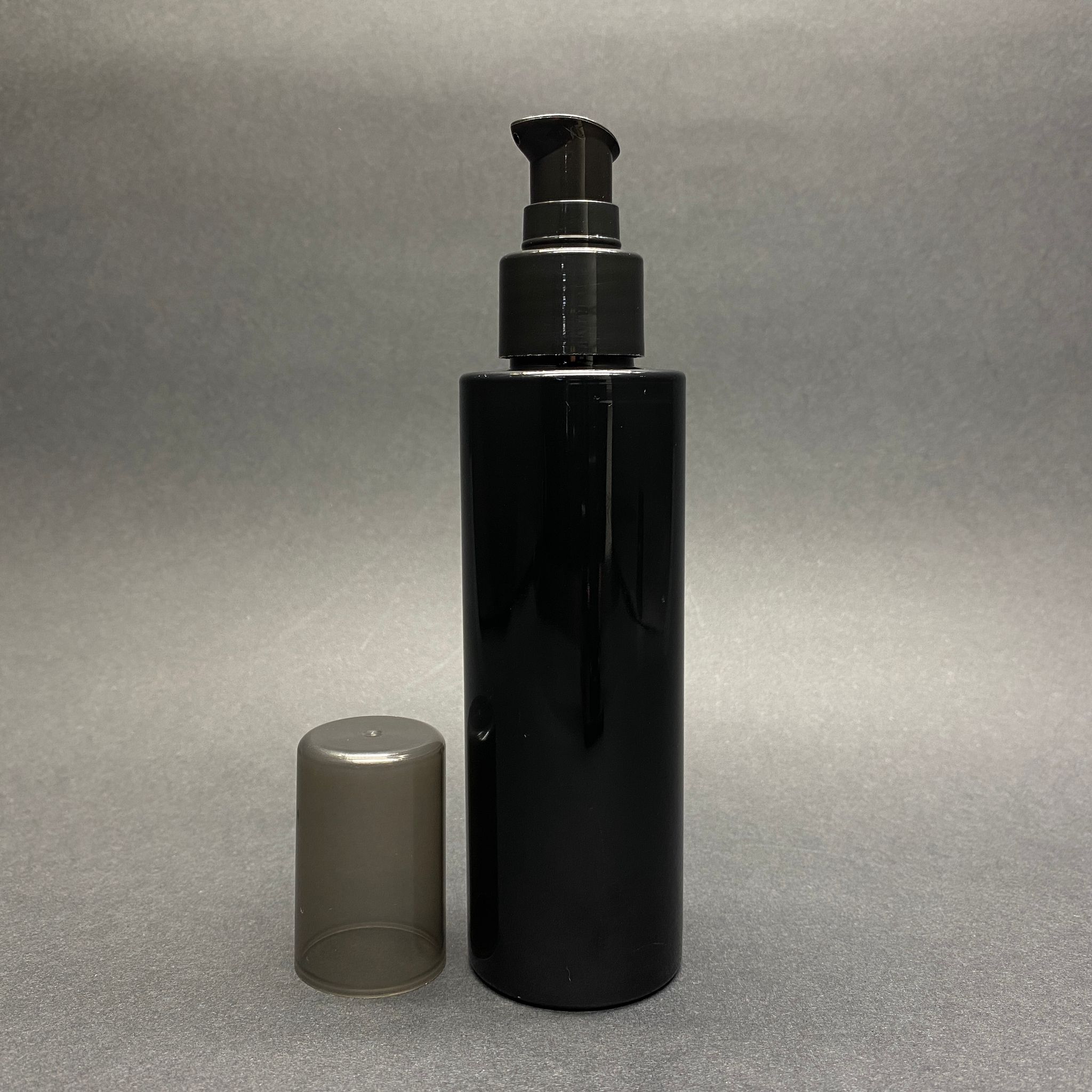 150 Cc Siyah Pet Şişe - Siyah Losyon Pompalı - 150 Ml Pompalı Plastik Şişe