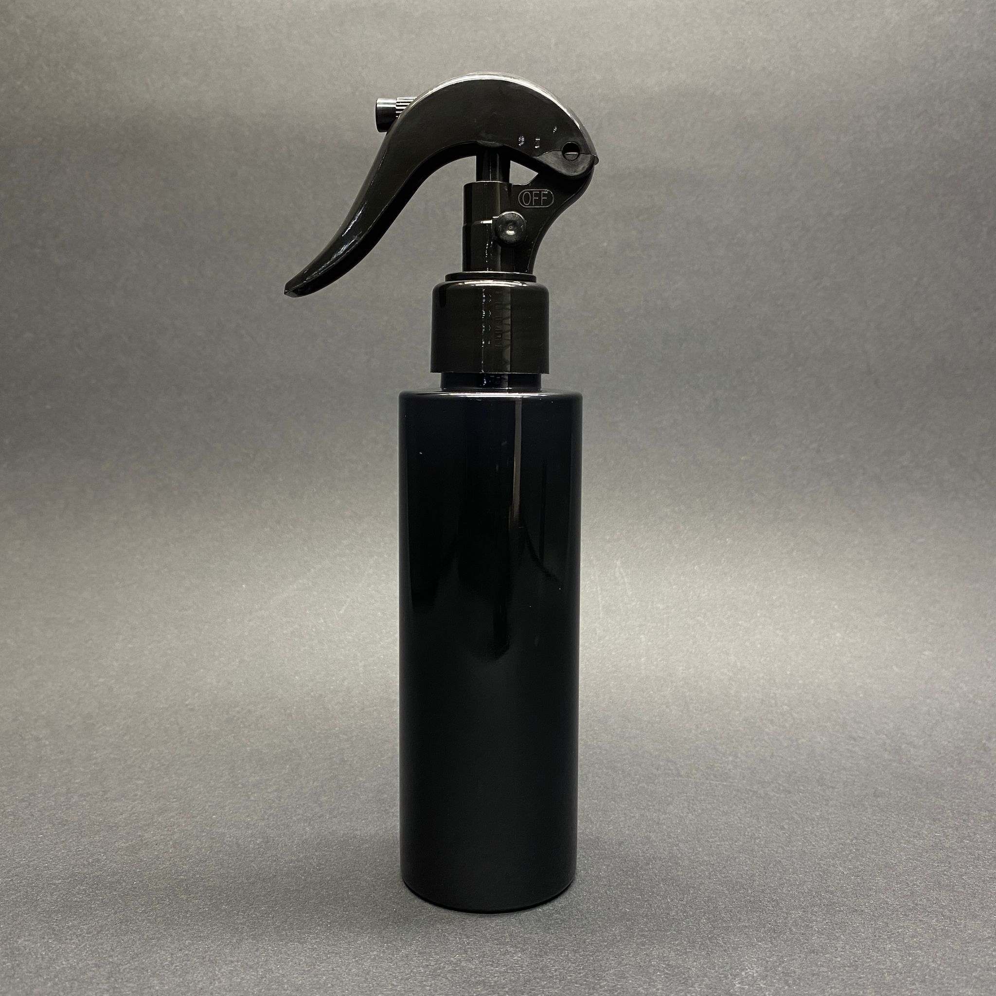 150 Cc Siyah Pet Şişe - Siyah Triger Spreyli - 150 Ml Spreyli Plastik Şişe