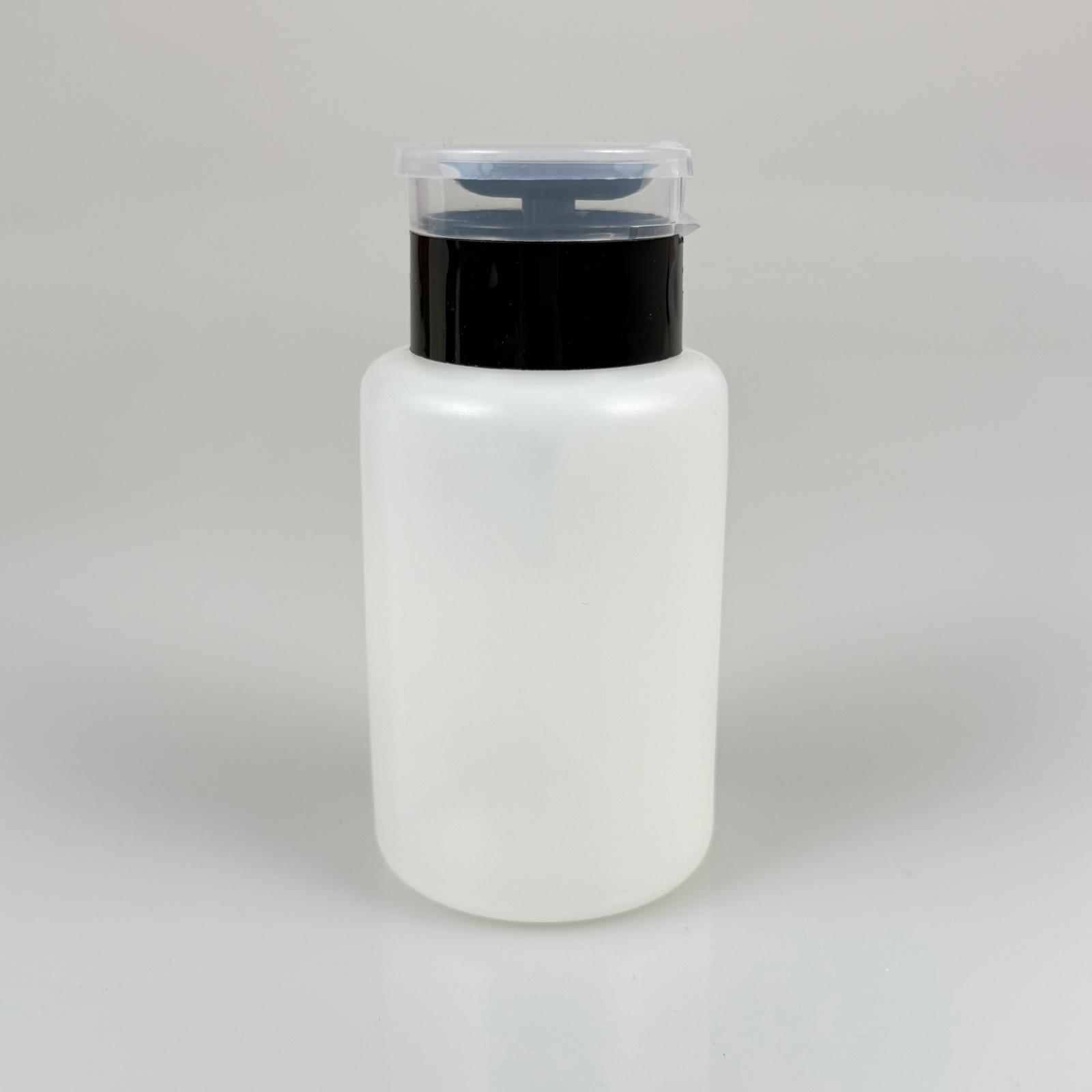 175 Ml Aseton Şişesi - Basmalı Aseton Pompalı 175 Cc Yarı Saydam Polietilen Şişe