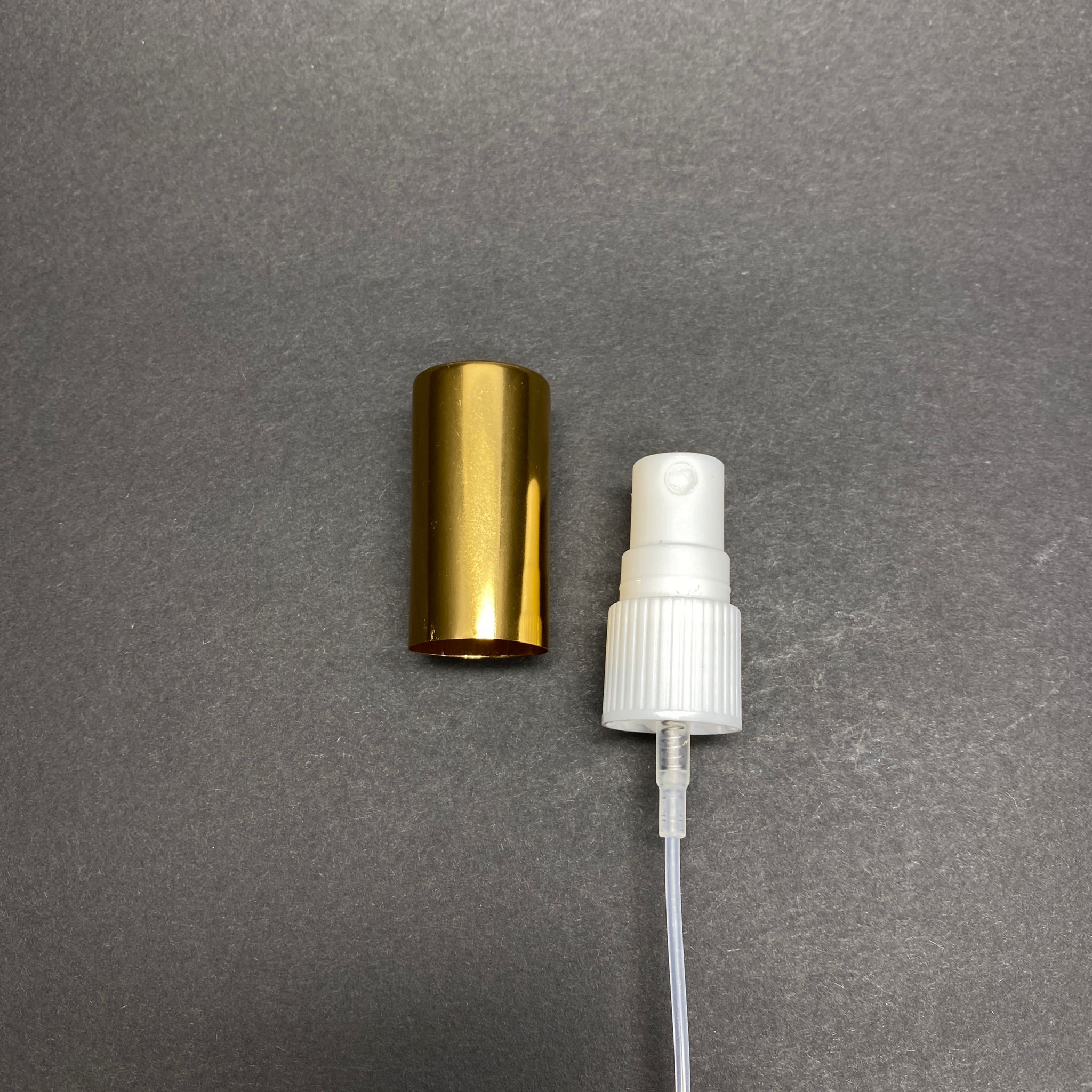 18 Mm Beyaz Sprey + Gold Alüminyum Kapaklı