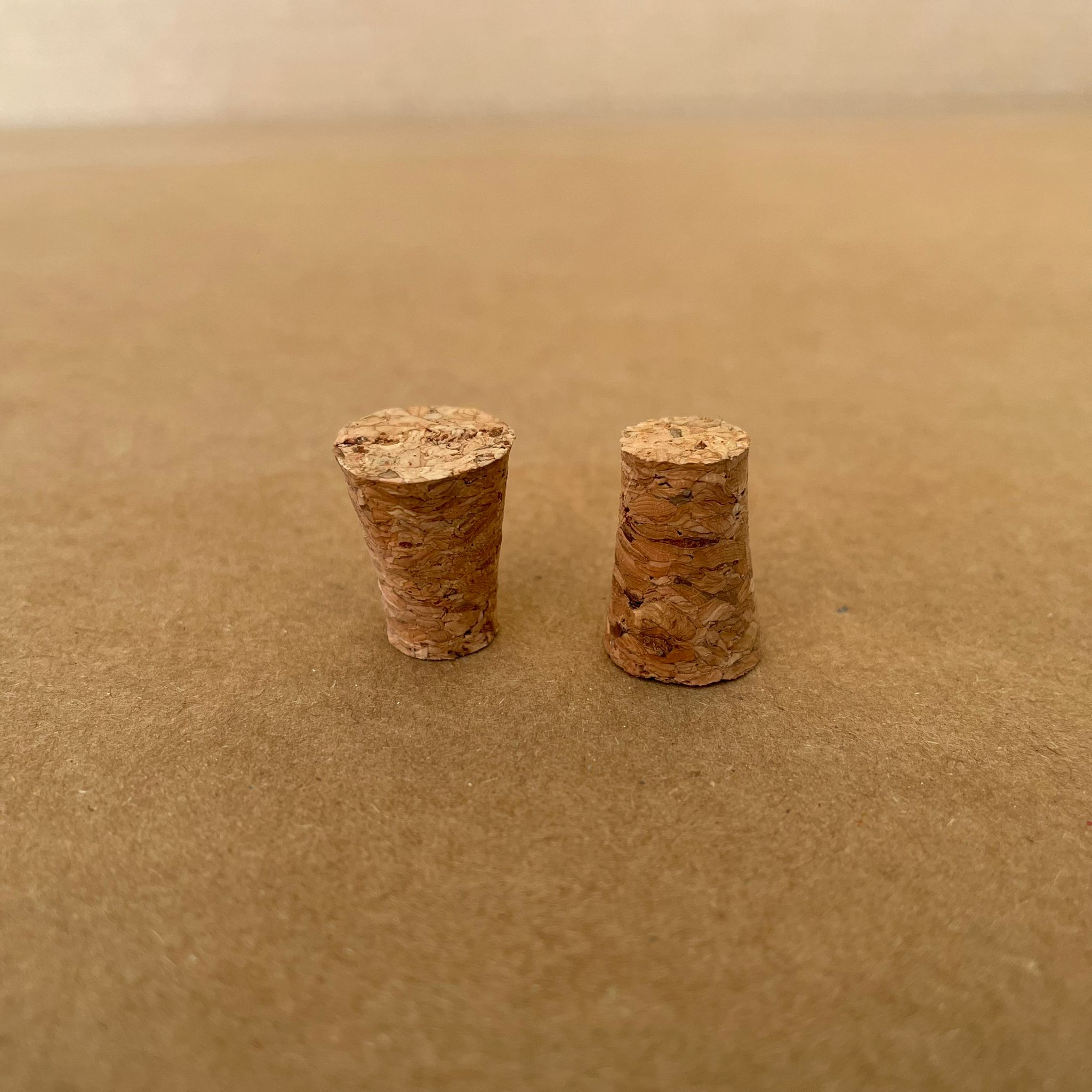 18 Mm Cam Şişe Uyumlu Mantar Tıpa - 18 Ağız Dropper Şişeler İçin Mantar Tıpa