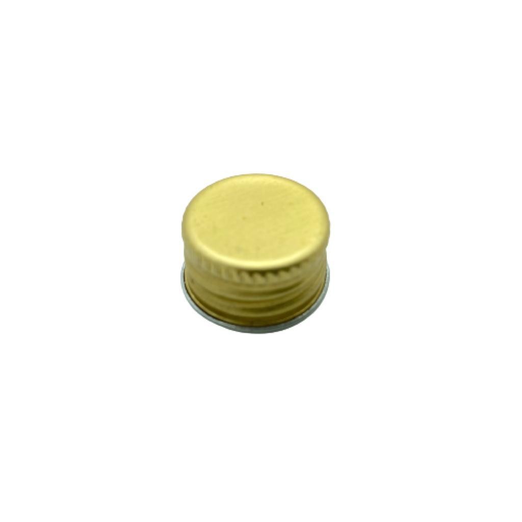 18 Mm Vidalı Gold Alüminyum Kapak