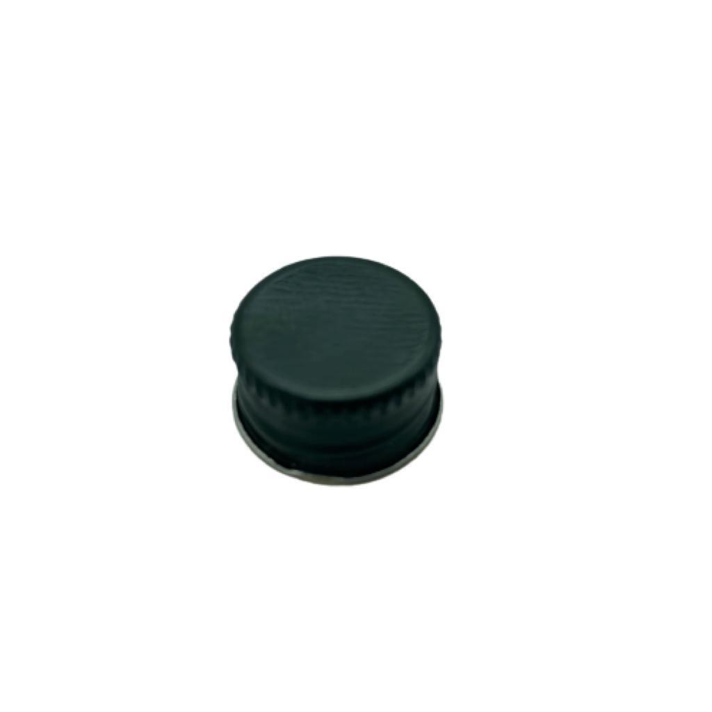 18 Mm Vidalı Yeşil Alüminyum Kapak