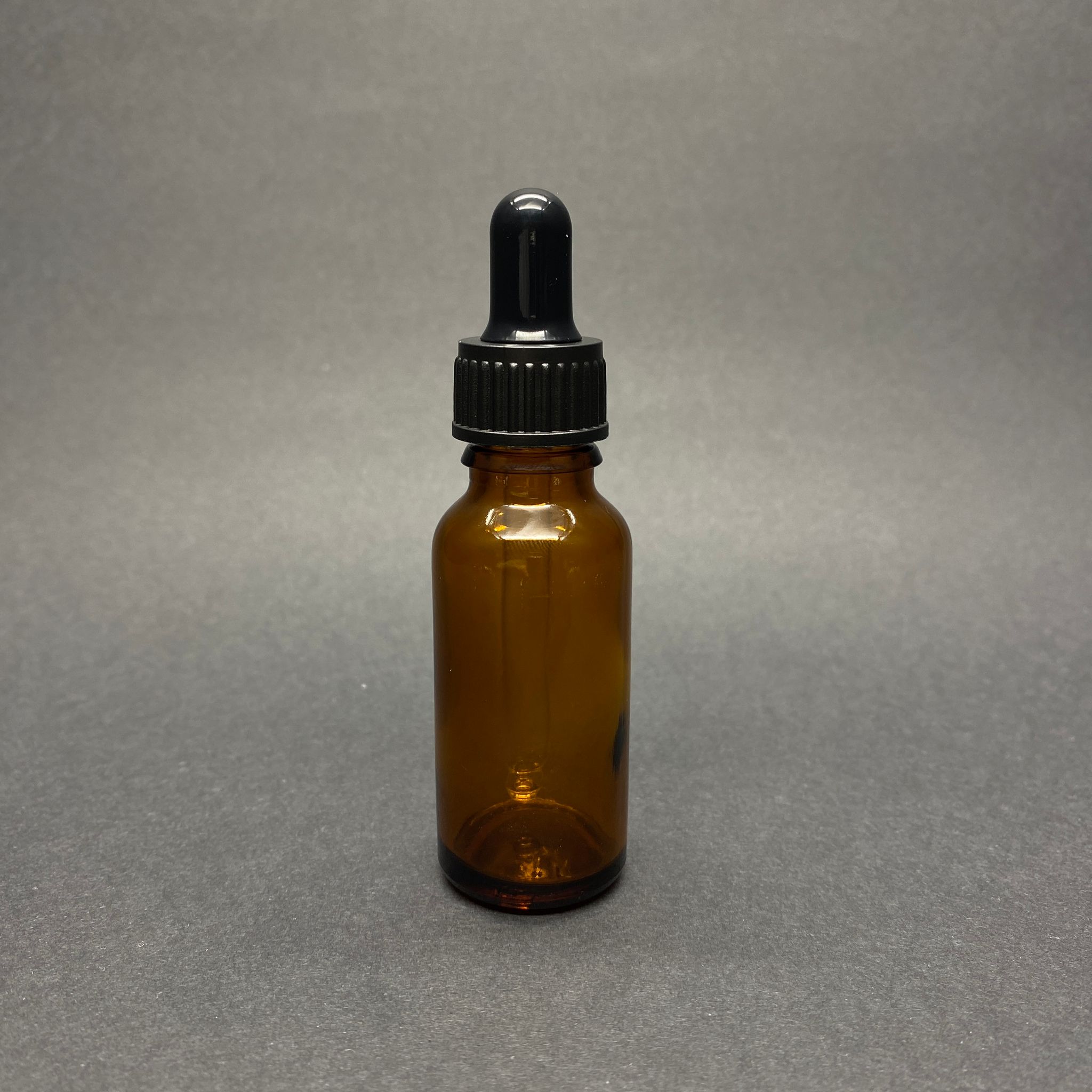 20 Cc Amber Cam Damlalıklı Şişe - Siyah Emzik - Siyah Plastik Kapak - 20 Ml Kahverengi Cam Damlalıklı Şişe
