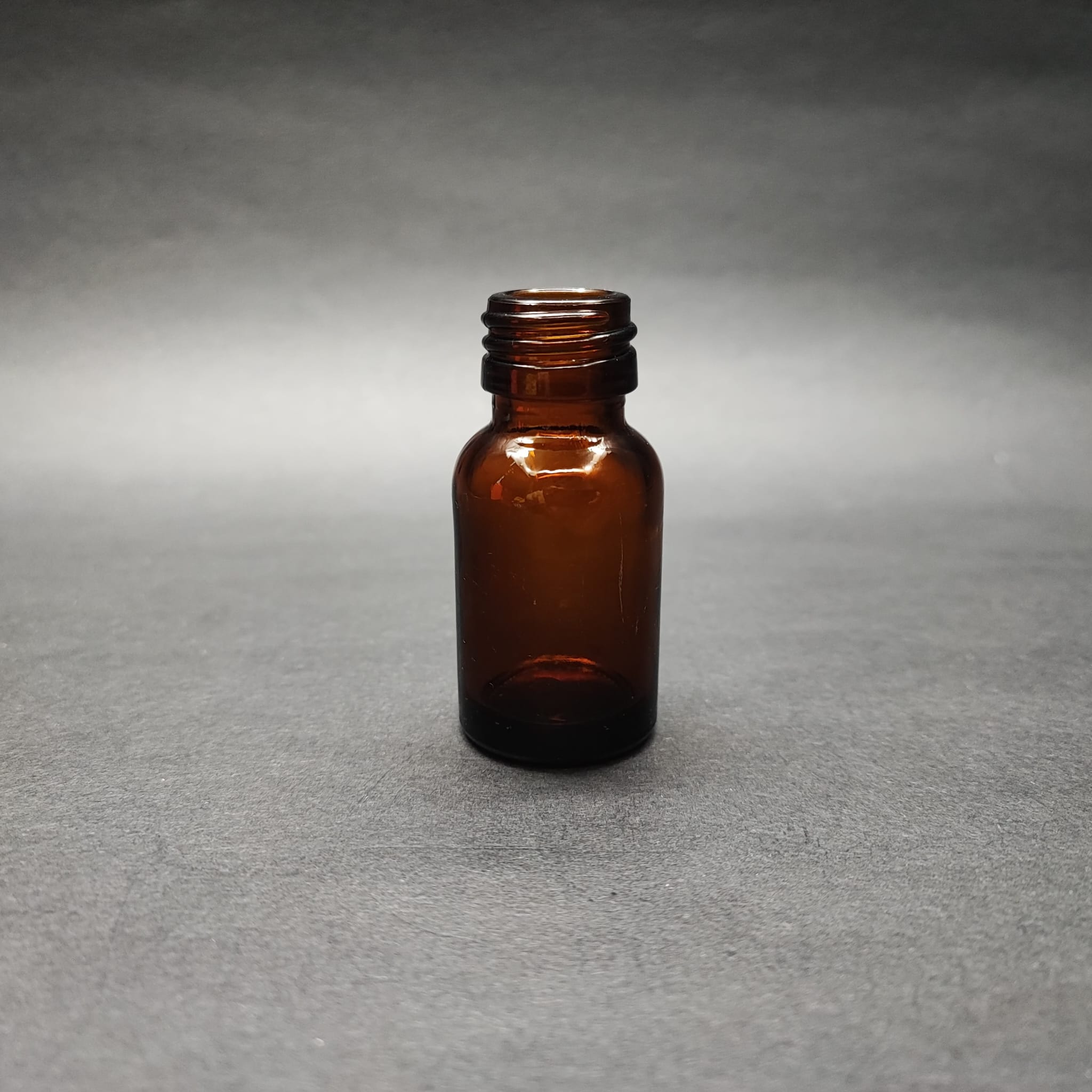 20 Cc Amber Cam Şişe - 22 Ağız Kapaksız - 20 Ml Kahverengi Cam Şişe