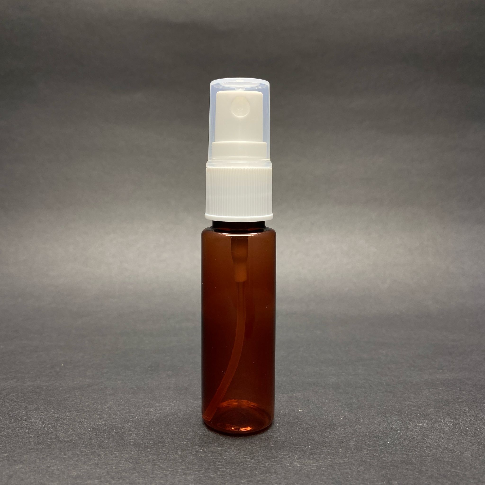 20 Cc Amber Pet Şişe - Beyaz Spreyli Tester 20 Ml Plastik Şişe