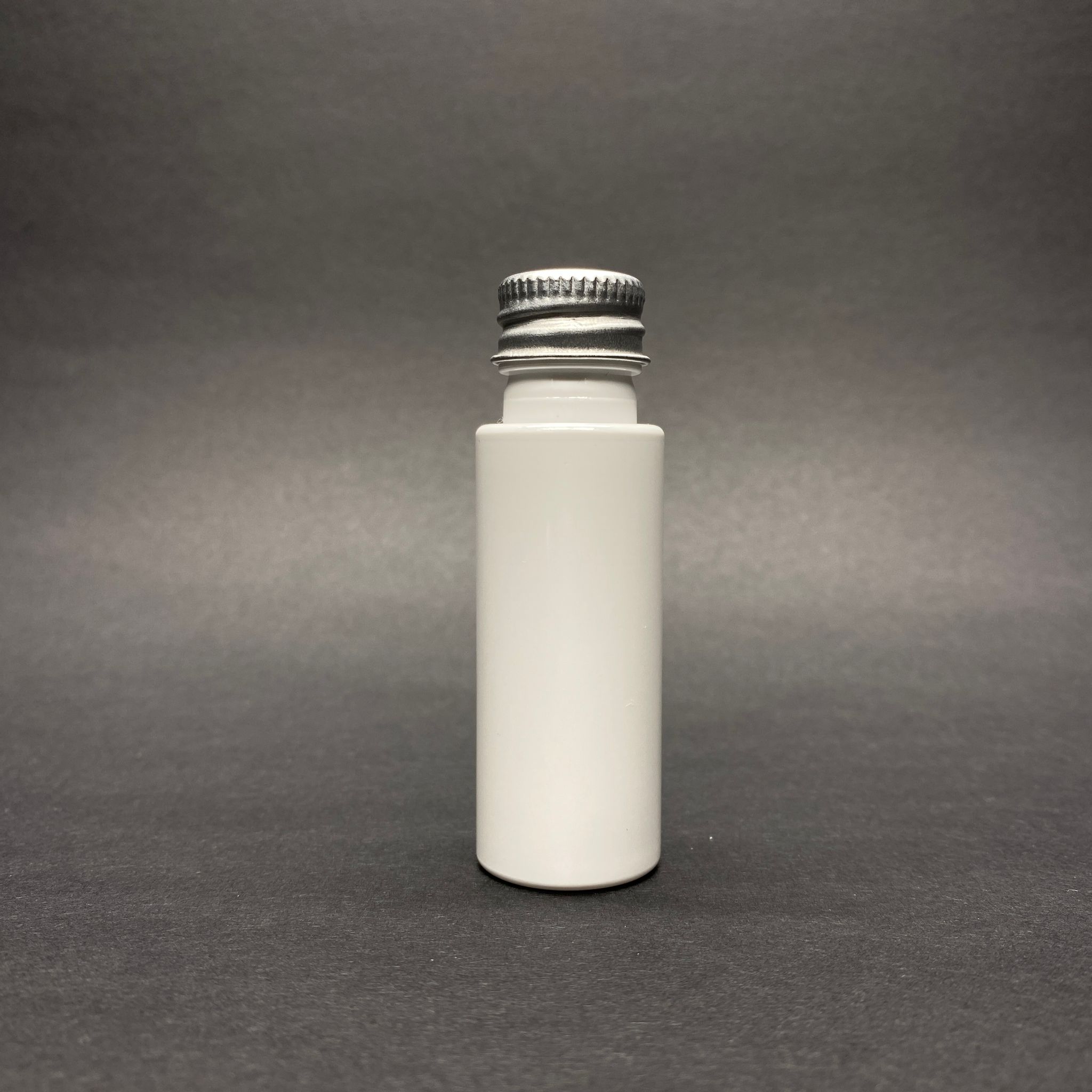 20 Cc Beyaz Pet Şişe - Gümüş Metal Kapaklı - 20 Ml Pet Şişe