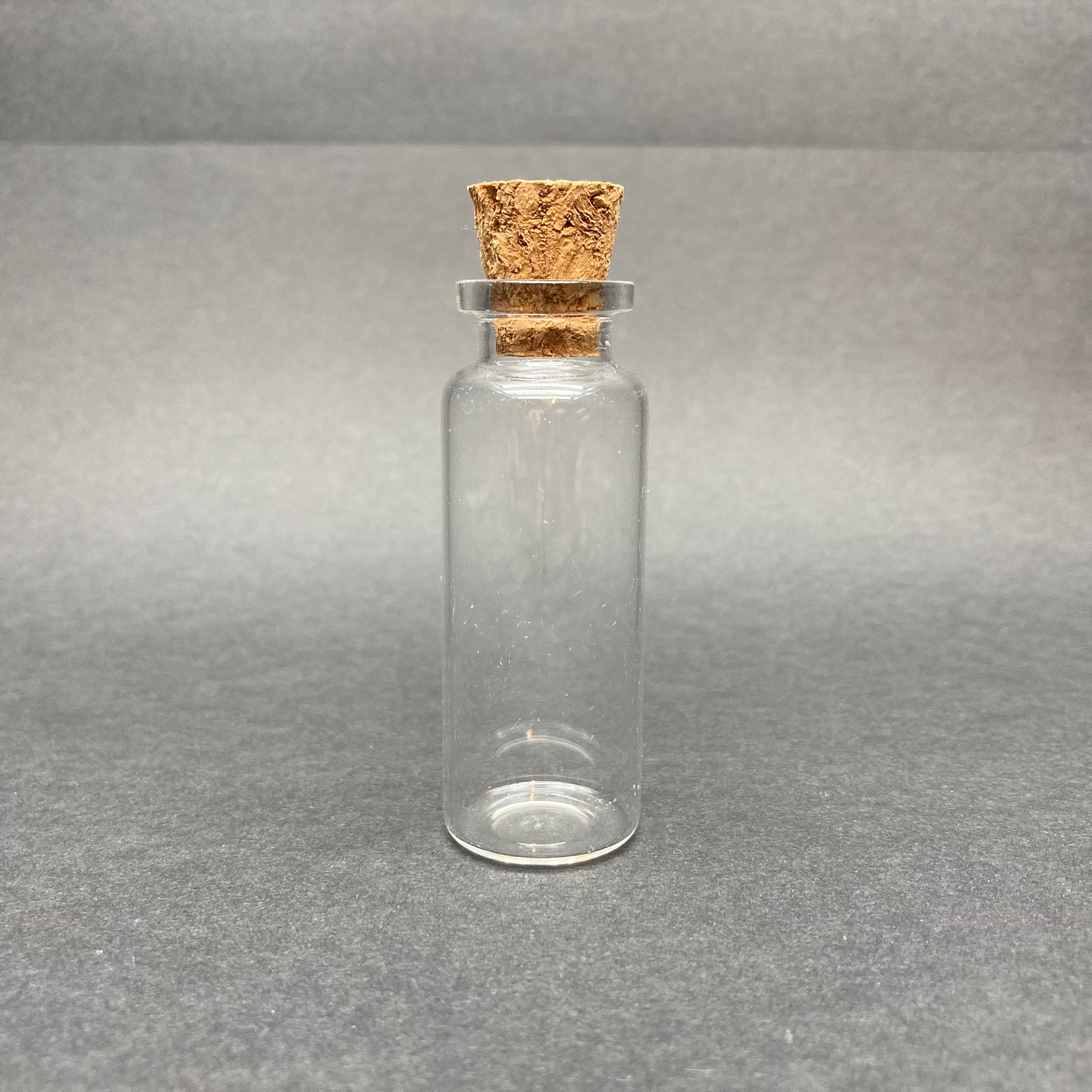 20 Cc Cam Şişe Şeffaf - Mantar Tıpalı - 20 Ml Çekme Cam - Üfleme Cam - İnce Cam Penisilin Şişe