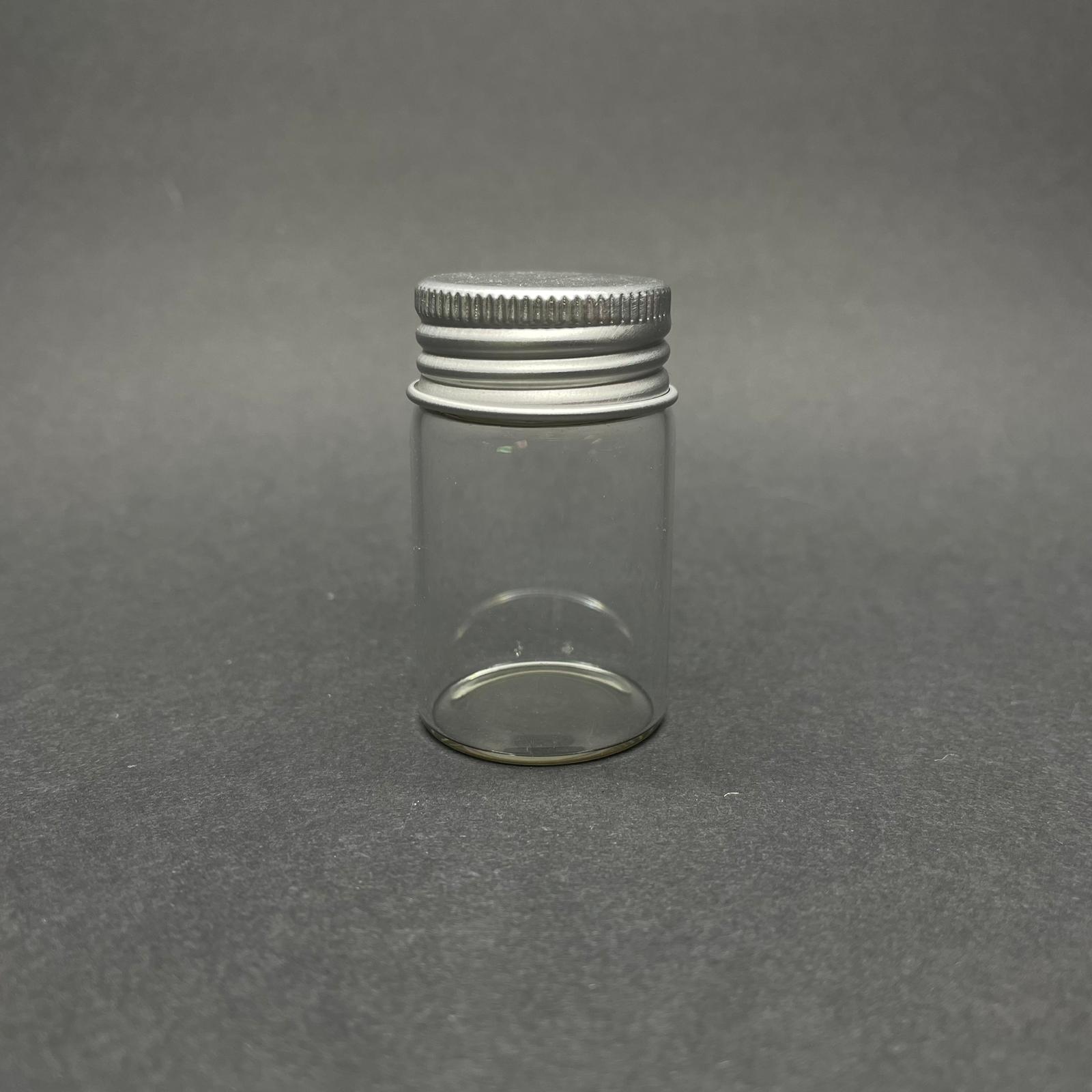 20 Cc Metal Kapaklı Cam Kavanoz - 20 Ml Metal Kapaklı Cam Kavanoz - Minik Kavanoz 30X50 Mm