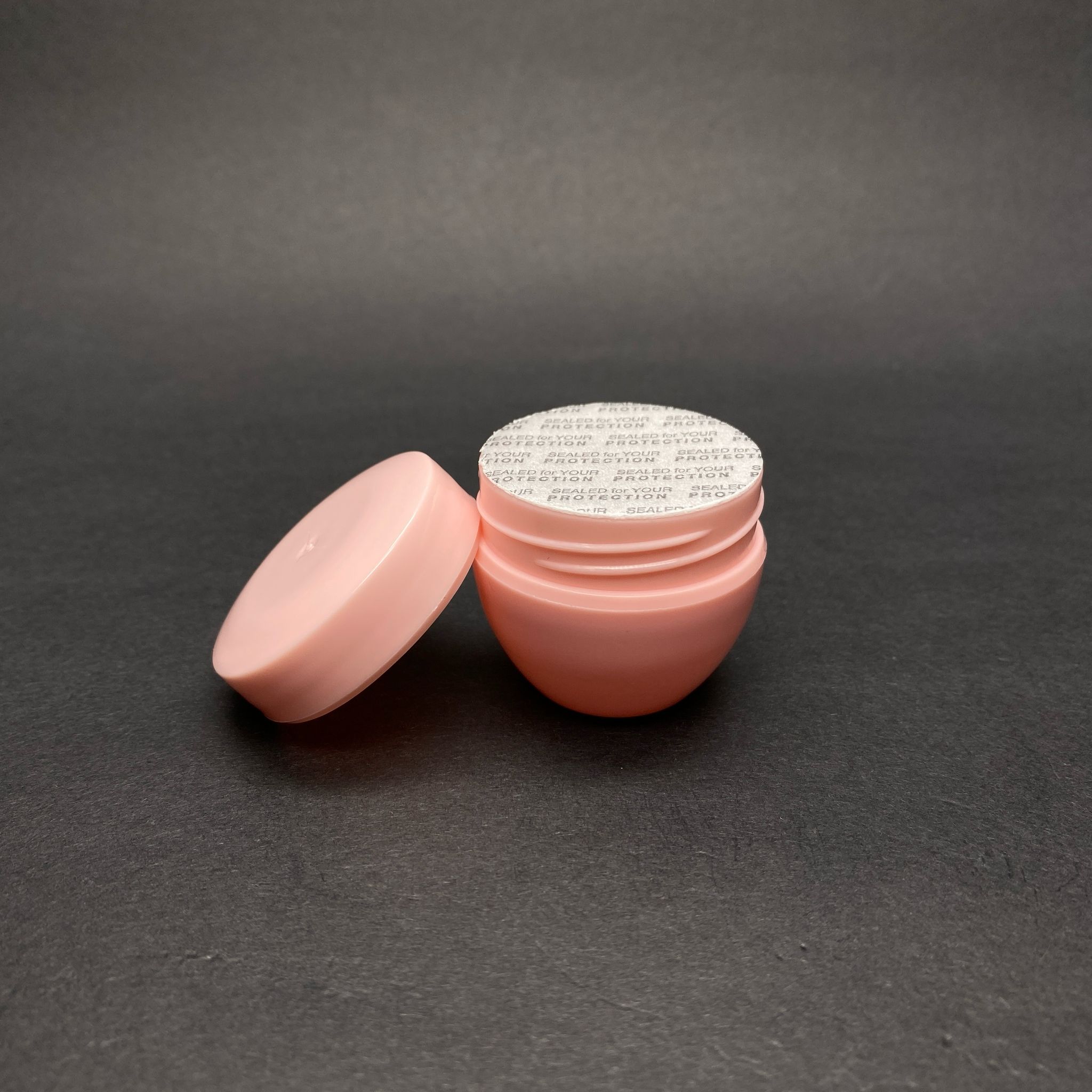 20 Cc Pembe Plastik Kavanoz - Krem Kavanozu  -  20 Ml Kendinden Yapışkanlı Sızdırmaz Köpük Contalı Ufak Krem Kavanozu