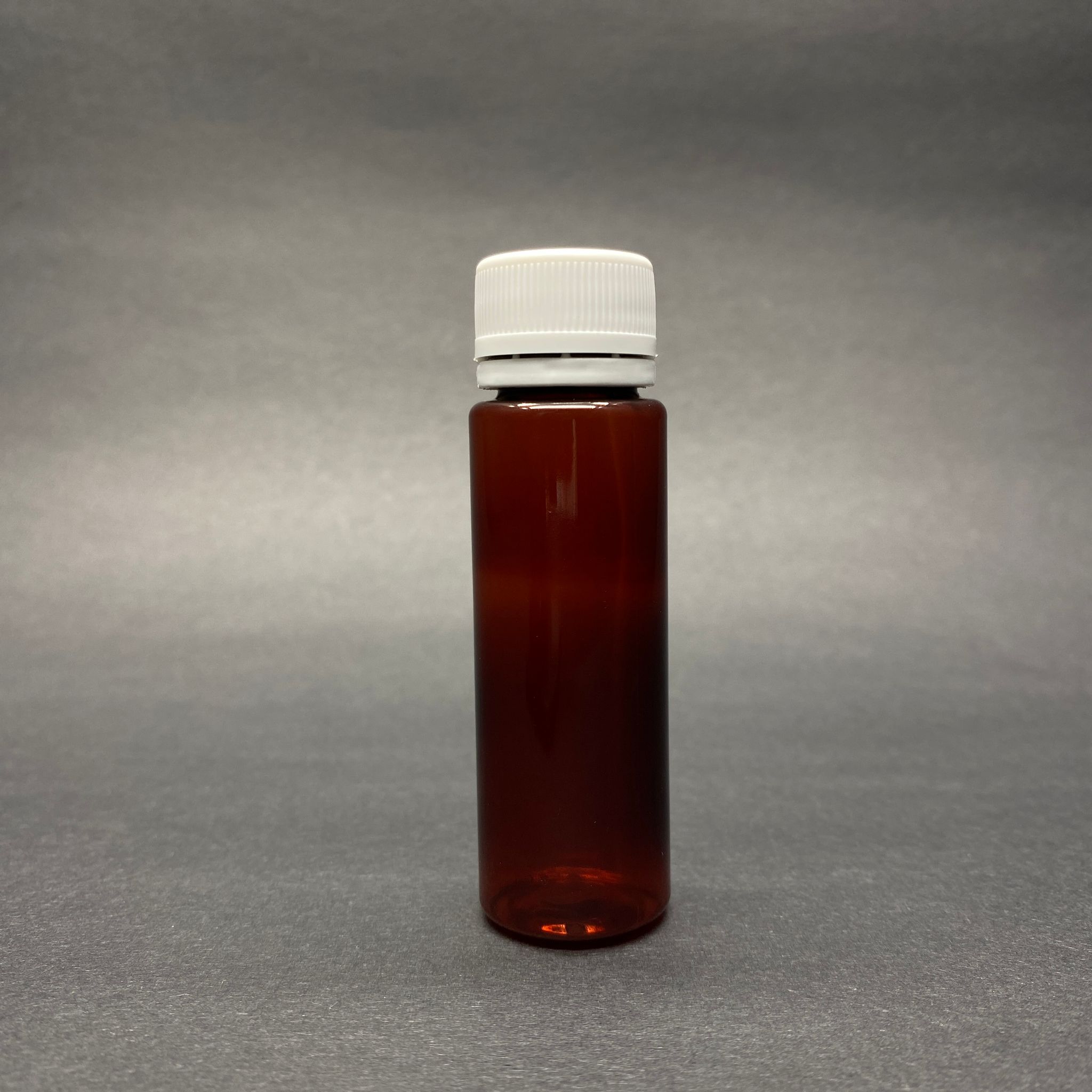 20 Cc Pet Shot Şişesi  - Kilitli Beyaz Kapaklı Kolajen Şişesi - 20 Ml Plastik Şişe - Amber (Kilitli Kapak Sertçe Bastırarak Kapanır)