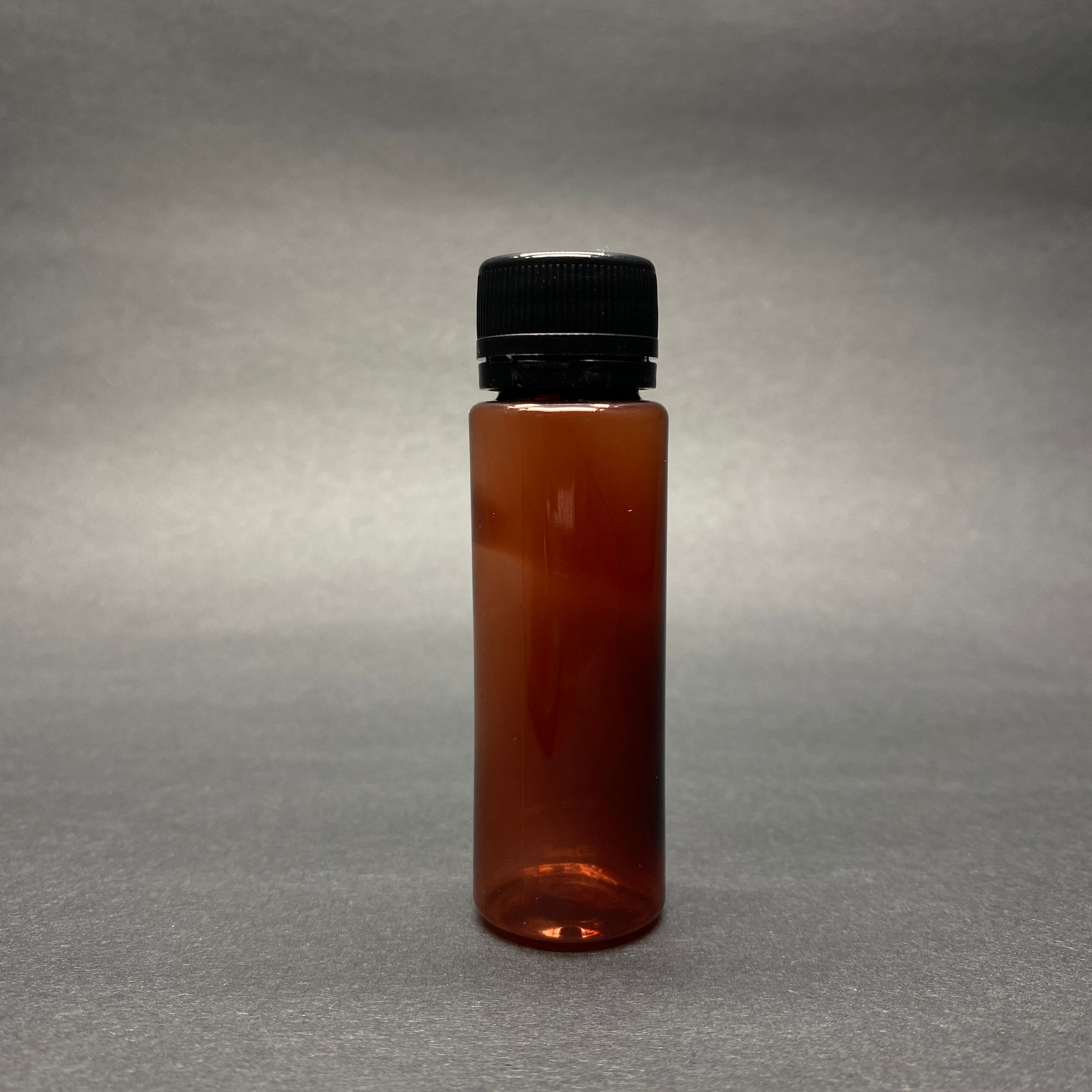 20 Cc Pet Shot Şişesi  - Kilitli Siyah Kapaklı Kolajen Şişesi - 20 Ml Plastik Şişe - Amber (Kilitli Kapak Sertçe Bastırarak Kapanır)