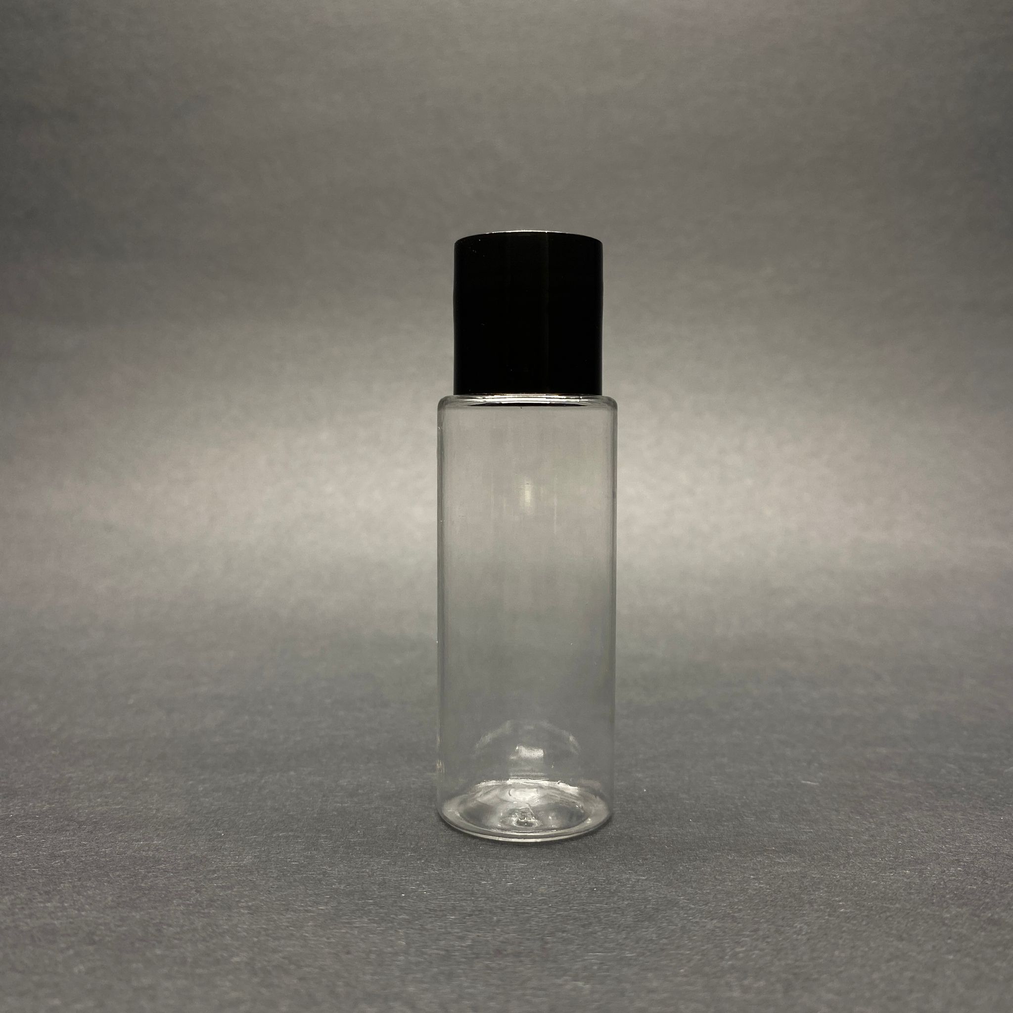 20 Cc Şeffaf Pet Şişe - Siyah Kapaklı - 20 Ml Pet Şişe