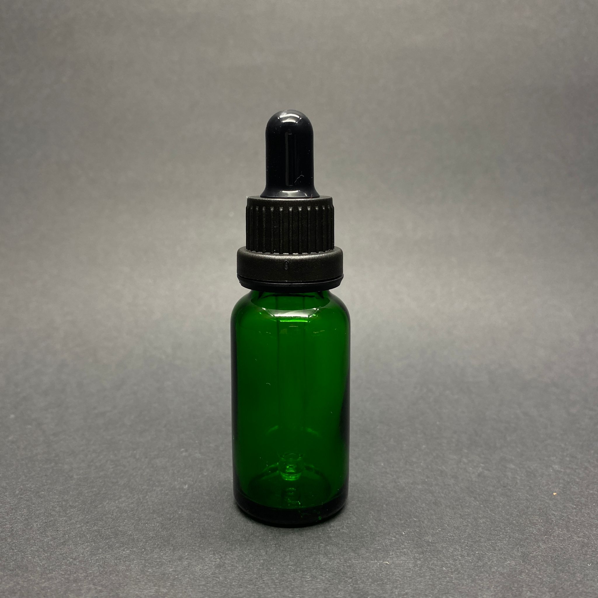 20 Cc Yeşil Cam Damlalıklı Şişe - Siyah Emzik - Siyah Kilitli Plastik Kapak - 20 Ml Yeşil Cam Damlalıklı Şişe